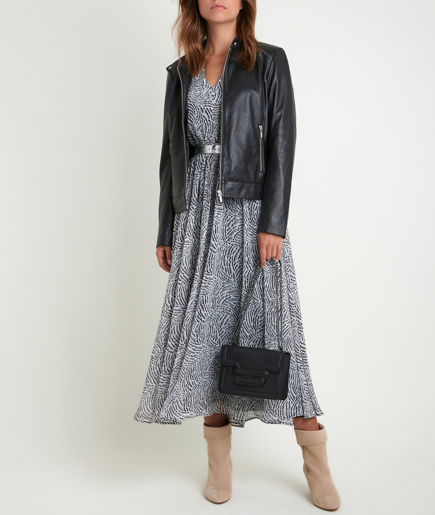 Robe longue imprimée Nancy Faume - seconde main