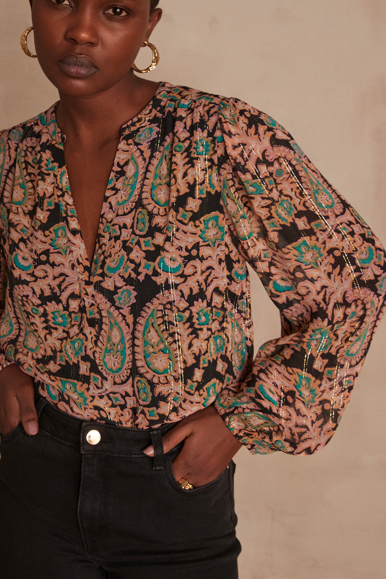 Blouse MISHA Faume - seconde main