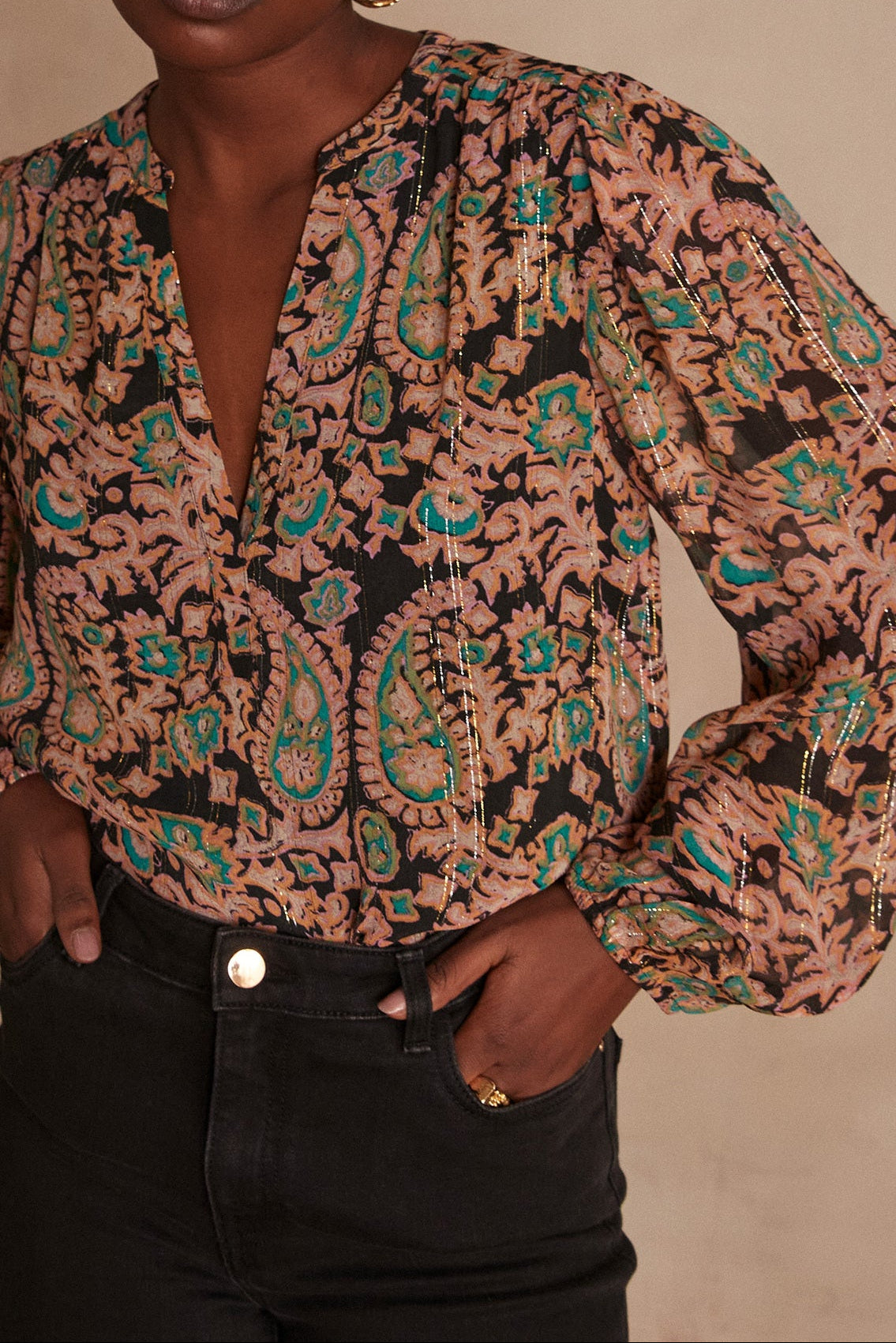 Blouse MISHA Faume - seconde main