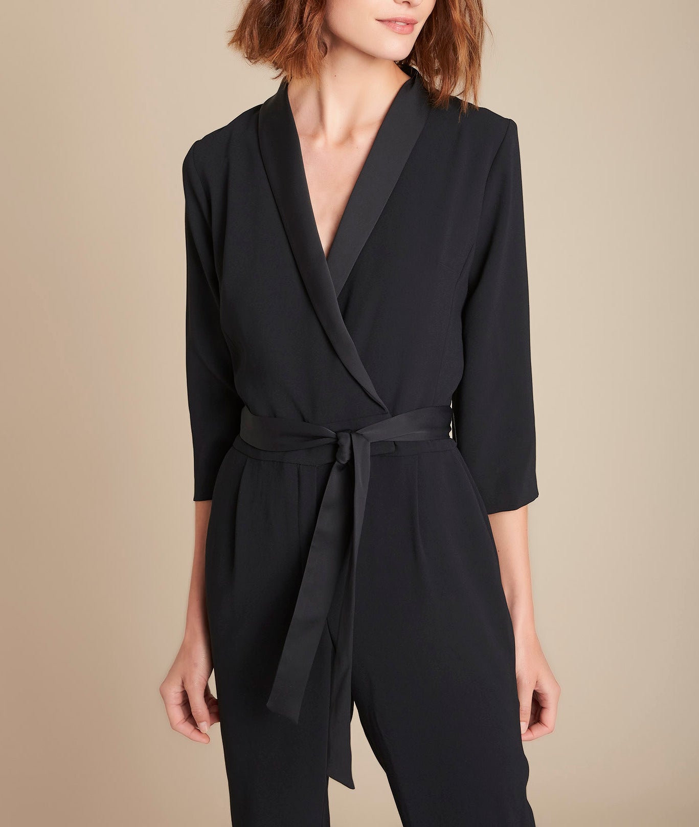 Combinaison noire en microfibre Rines Faume - seconde main