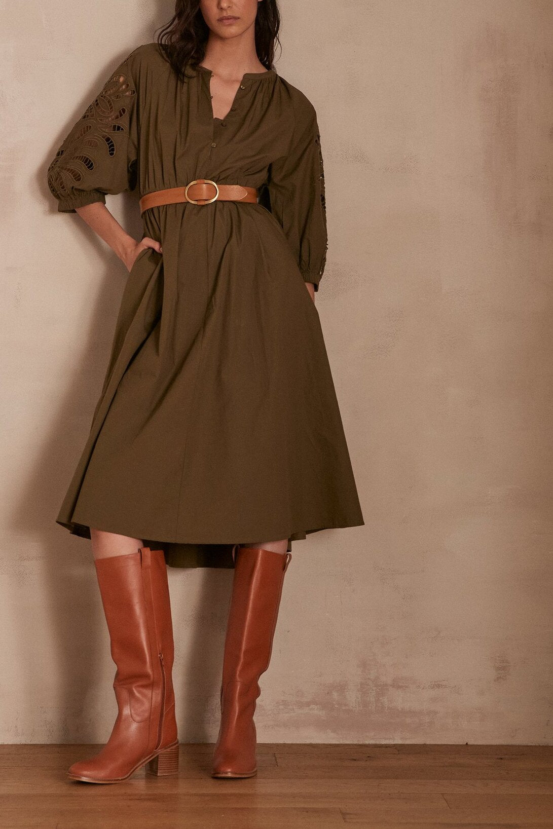 Robe MICHA Faume - seconde main