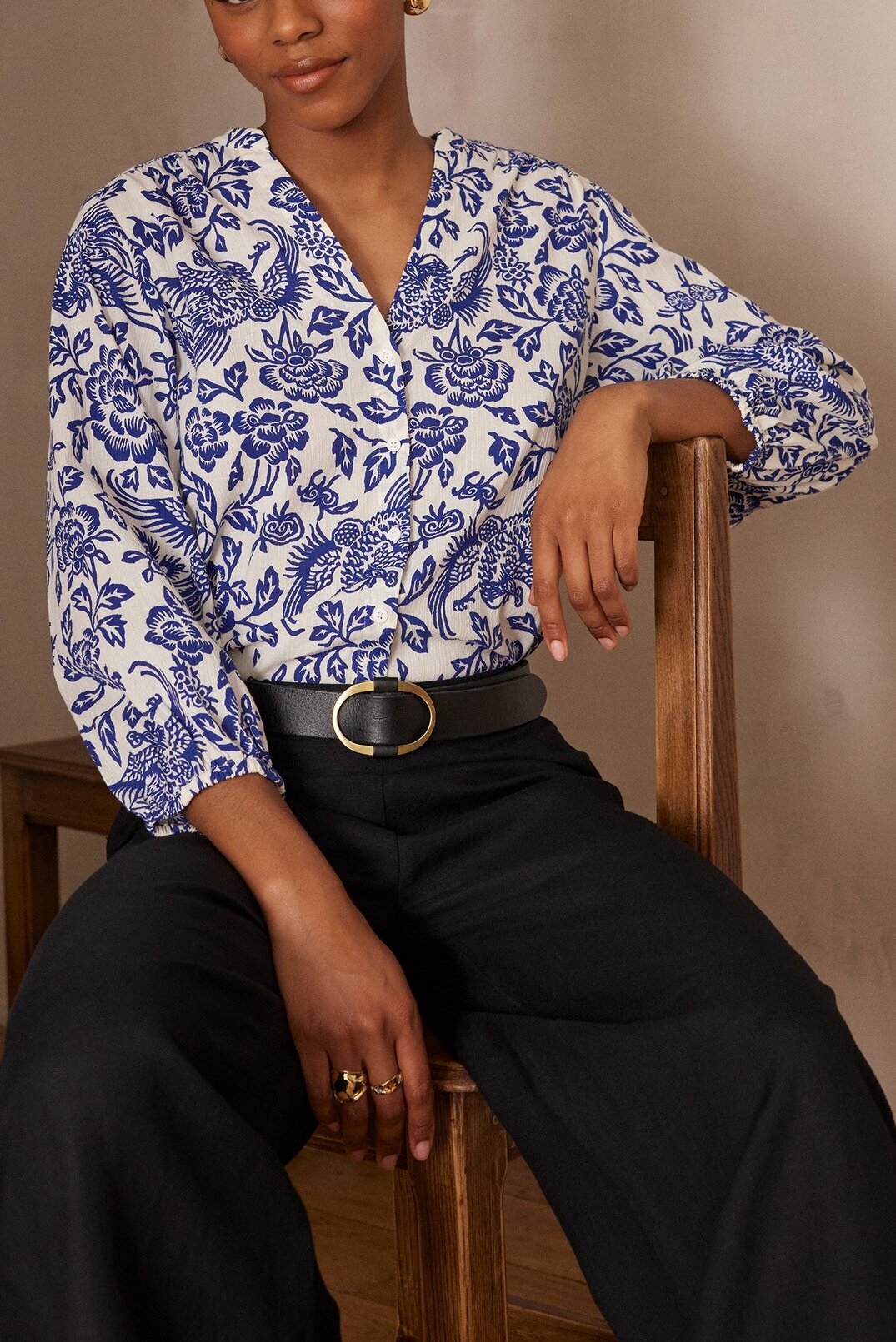 Blouse PADDY en coton Faume - seconde main