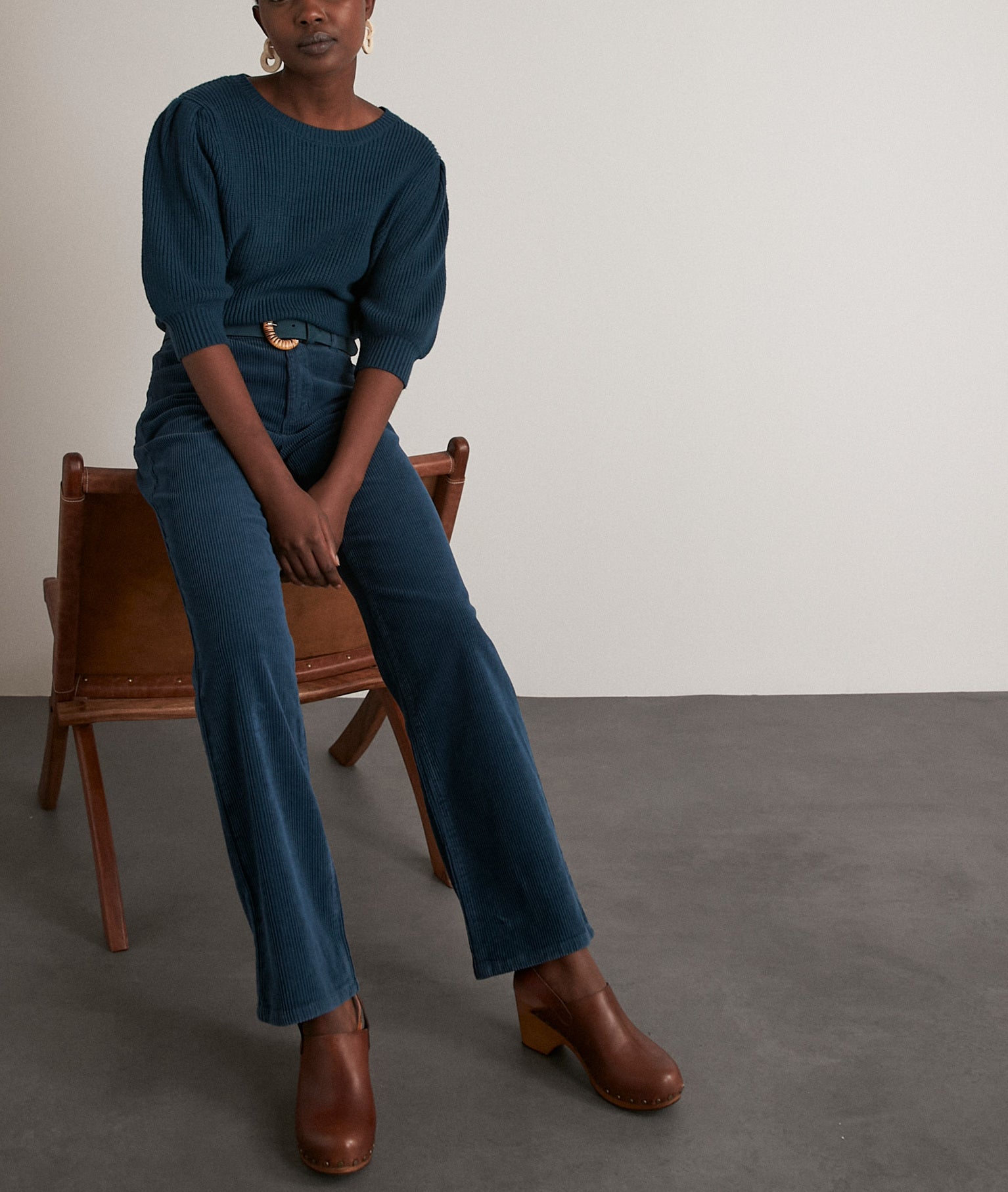 Pantalon flare Fidji Faume - seconde main