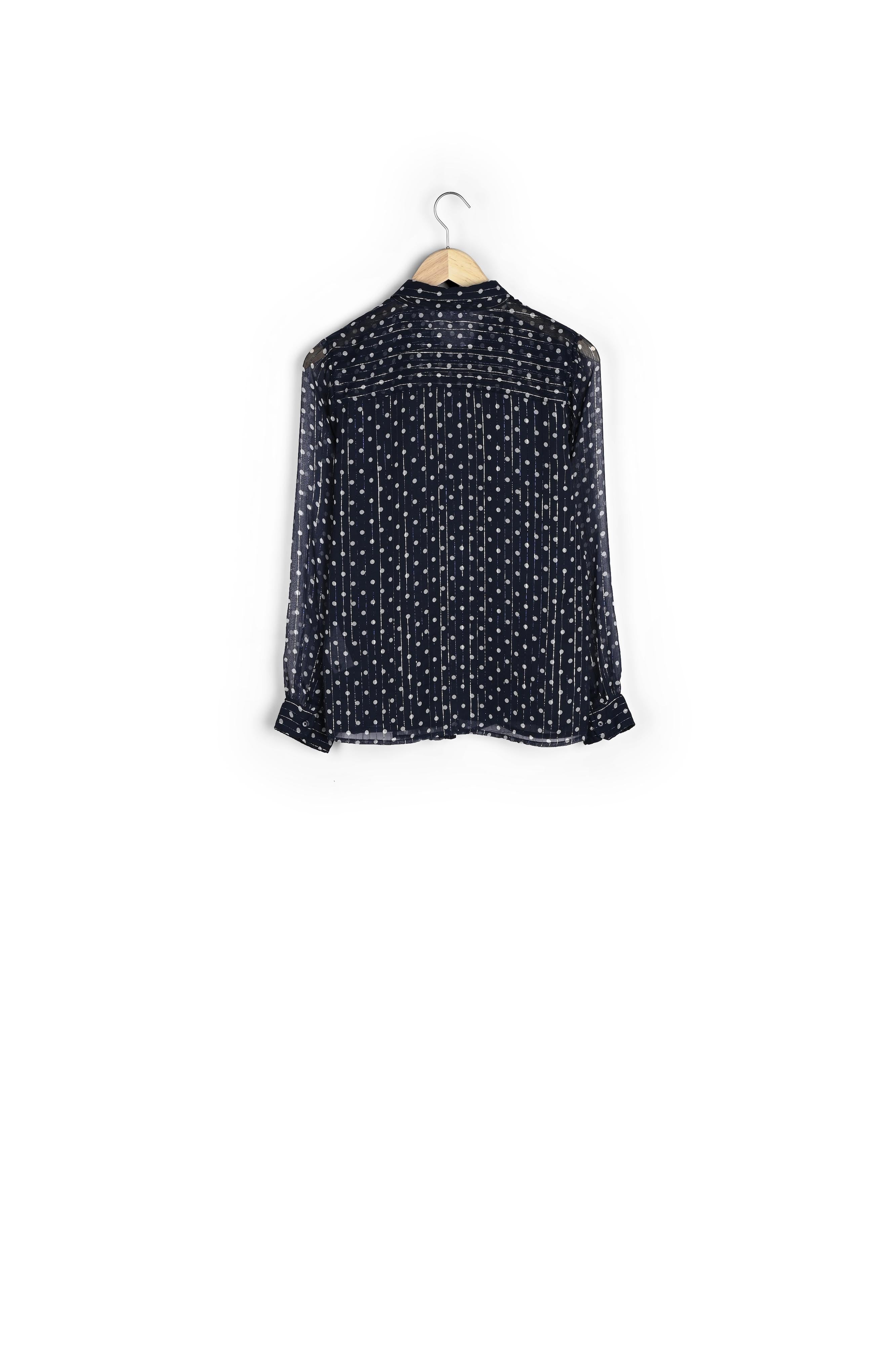 Blouse à pois Evita Faume - seconde main
