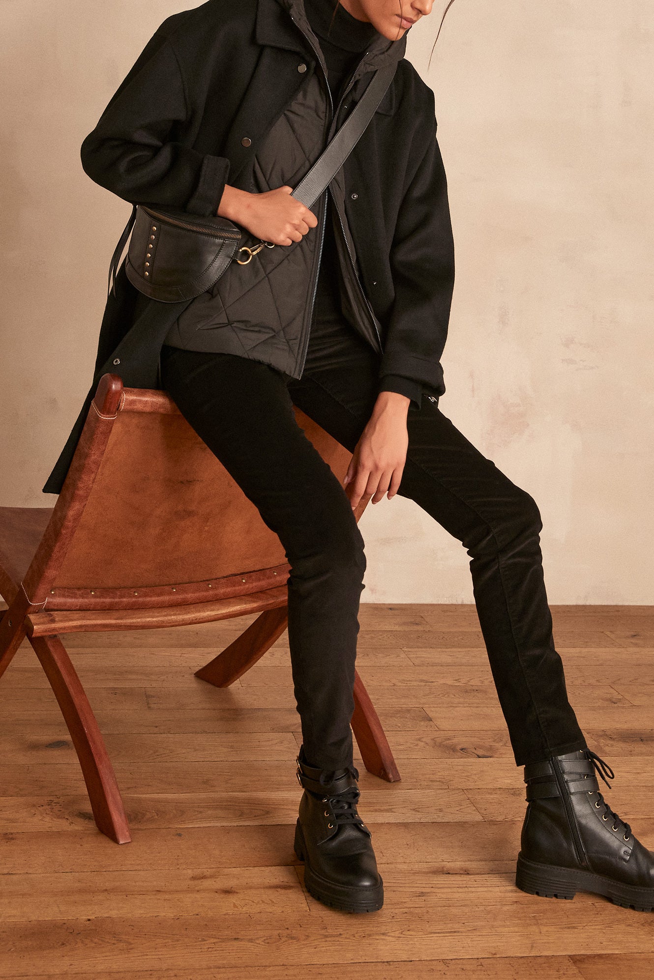 Pantalon slim VANNI Faume - seconde main