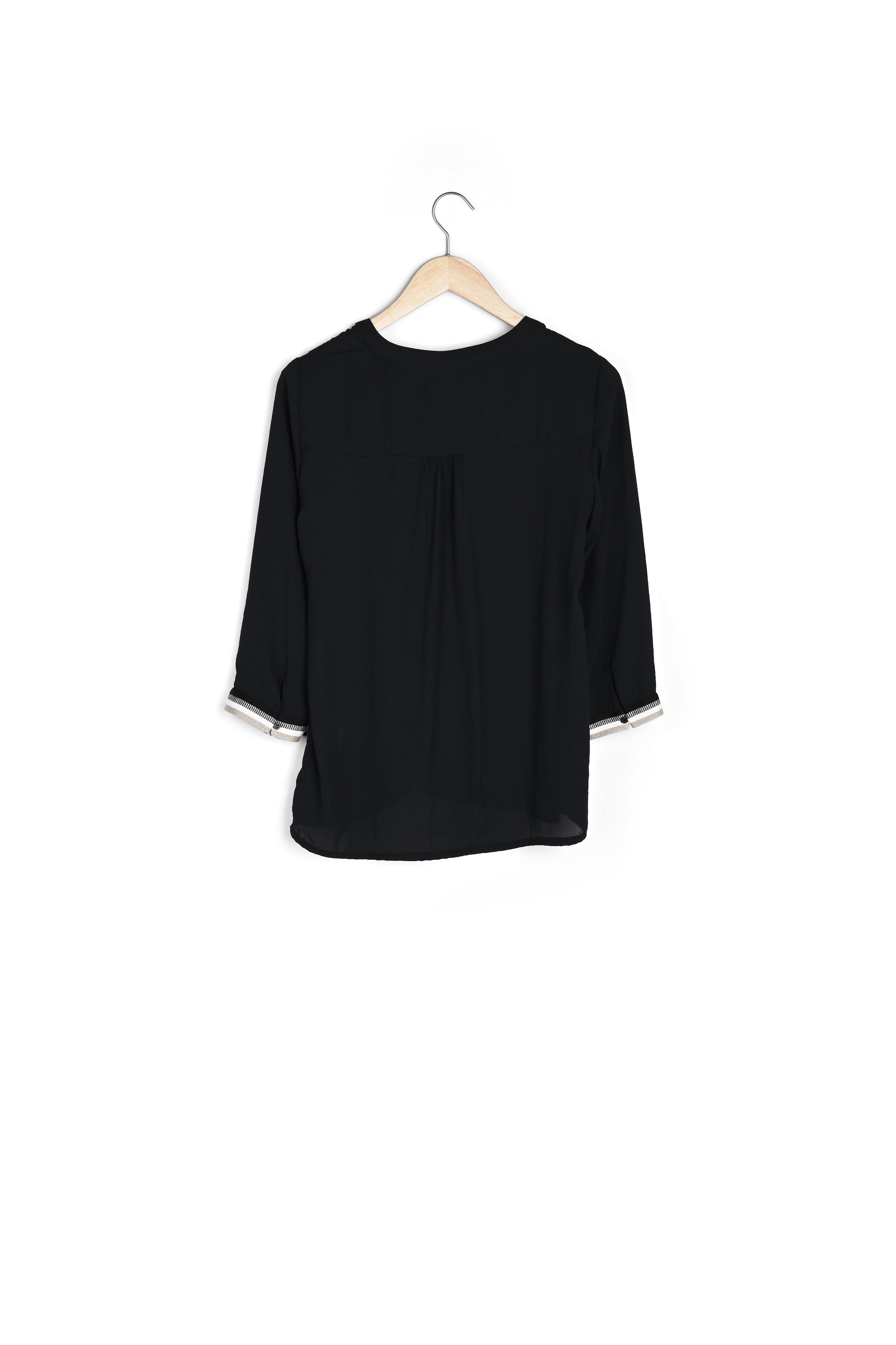 Blouse noire Essaouira Faume - seconde main