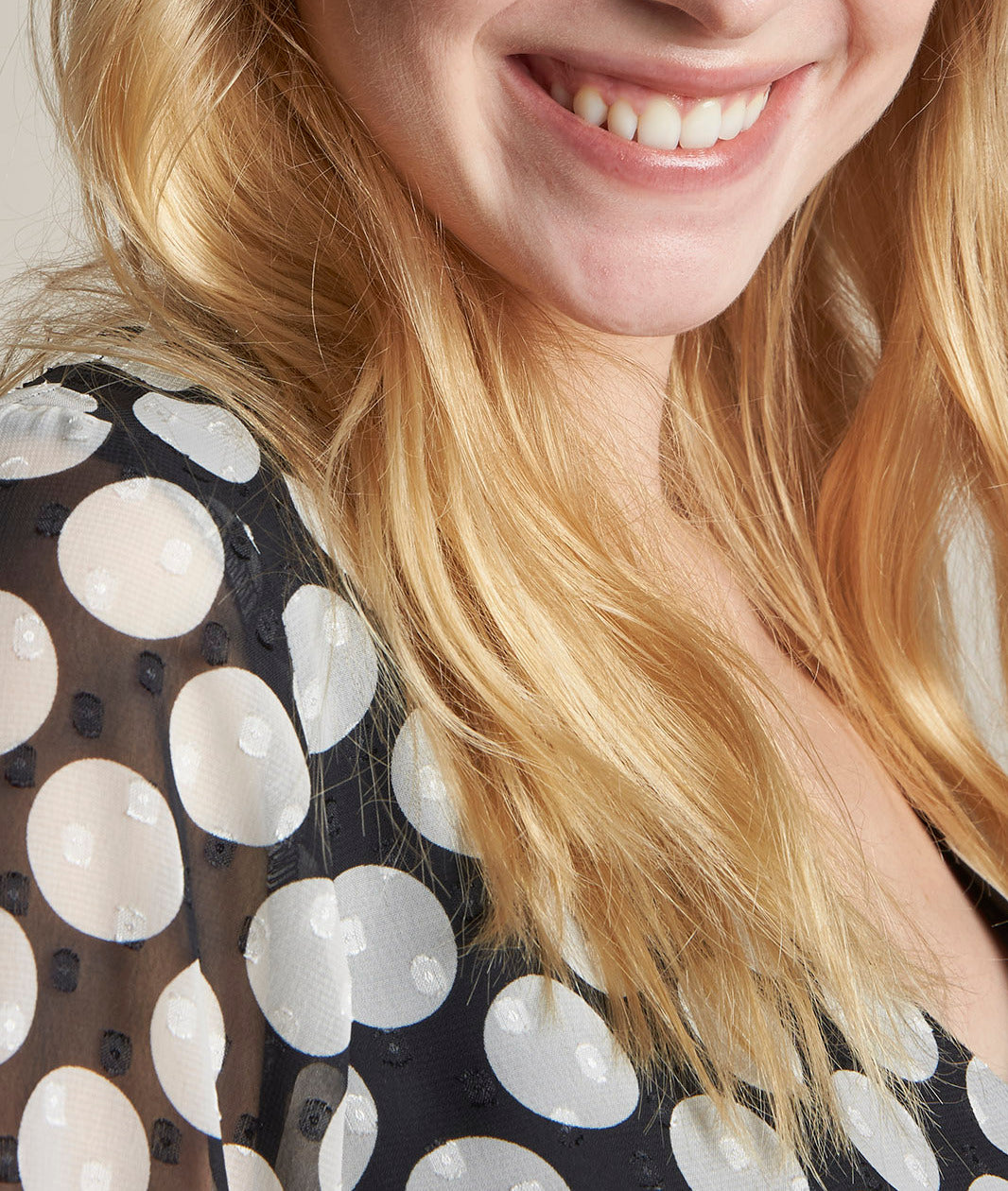 Robe à pois Astrid Faume - seconde main