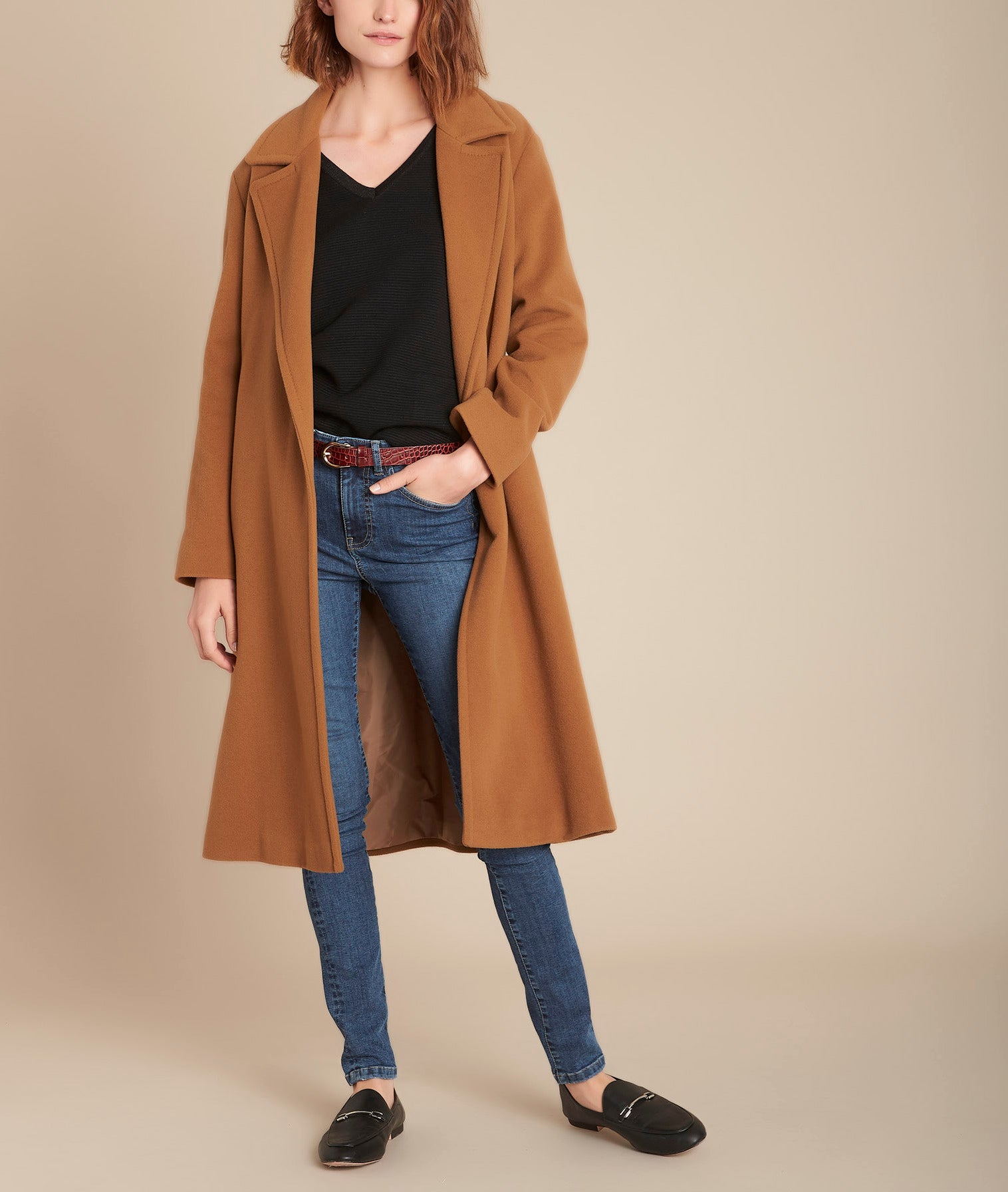 Pull ottoman noir Fan Faume - seconde main