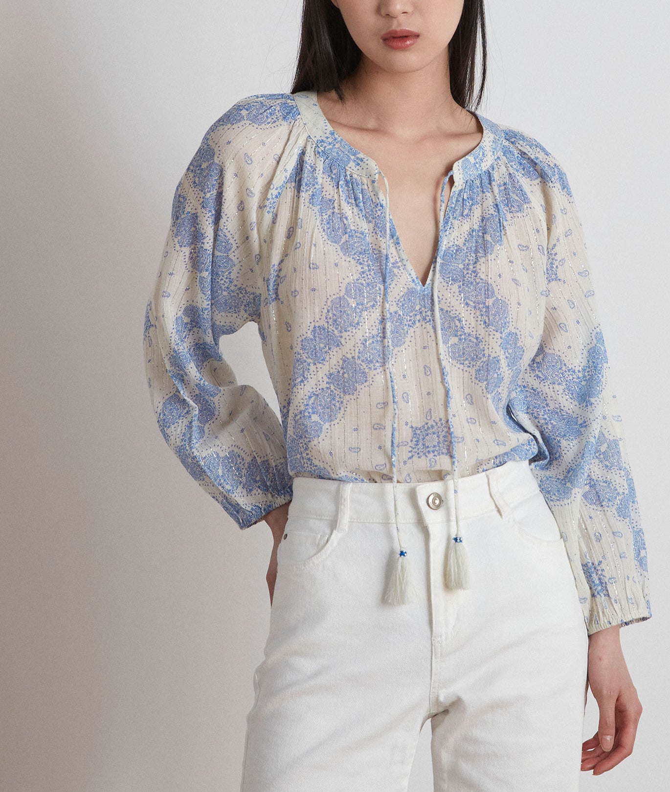 Blouse Toscane Faume - seconde main