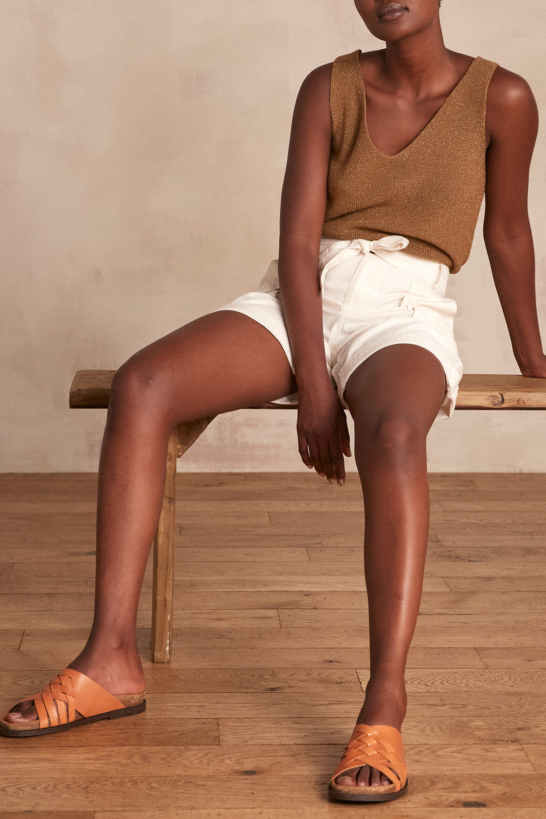 Top en maille Adrian Faume - seconde main