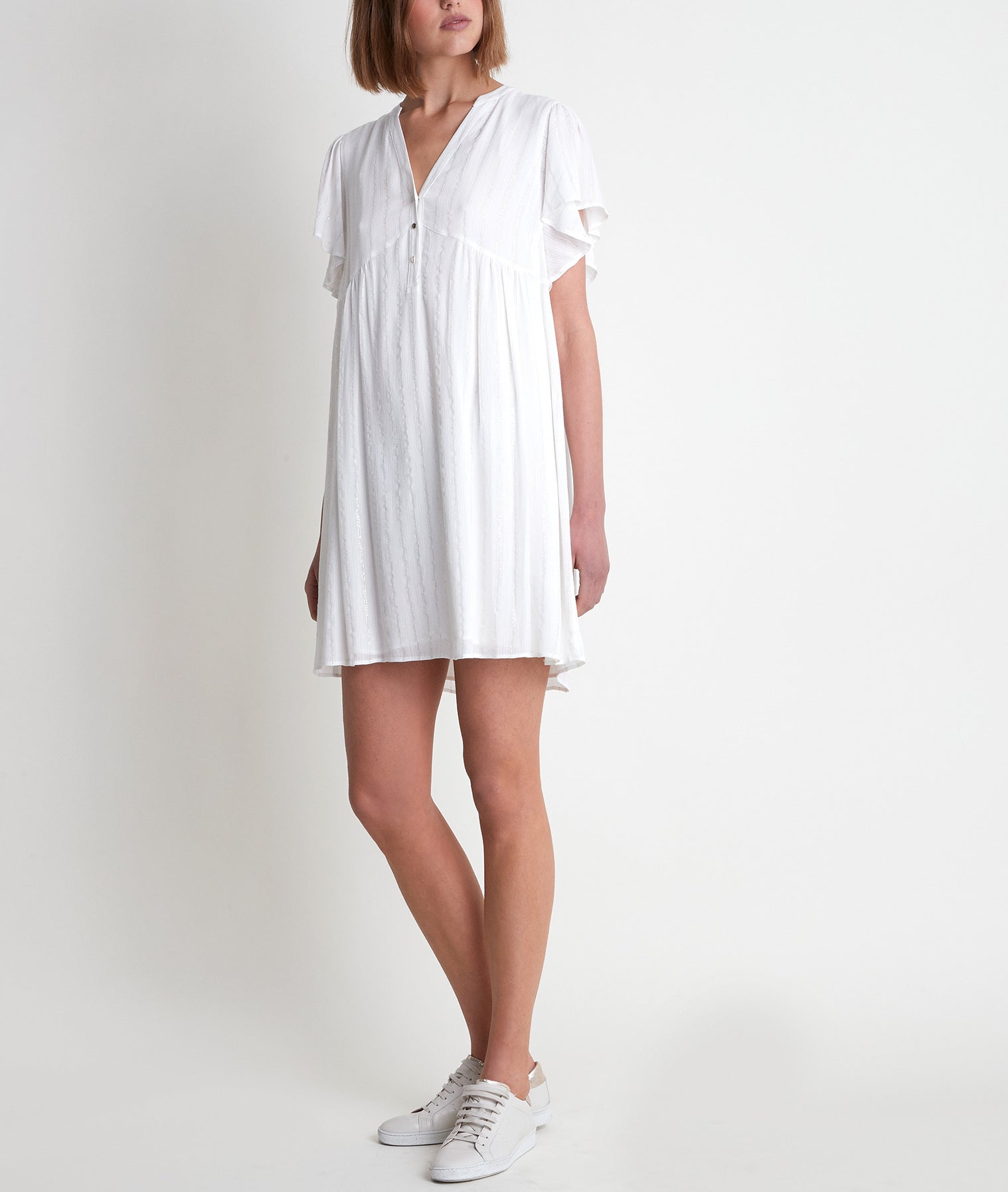 Robe trapèze écru Callo Faume - seconde main