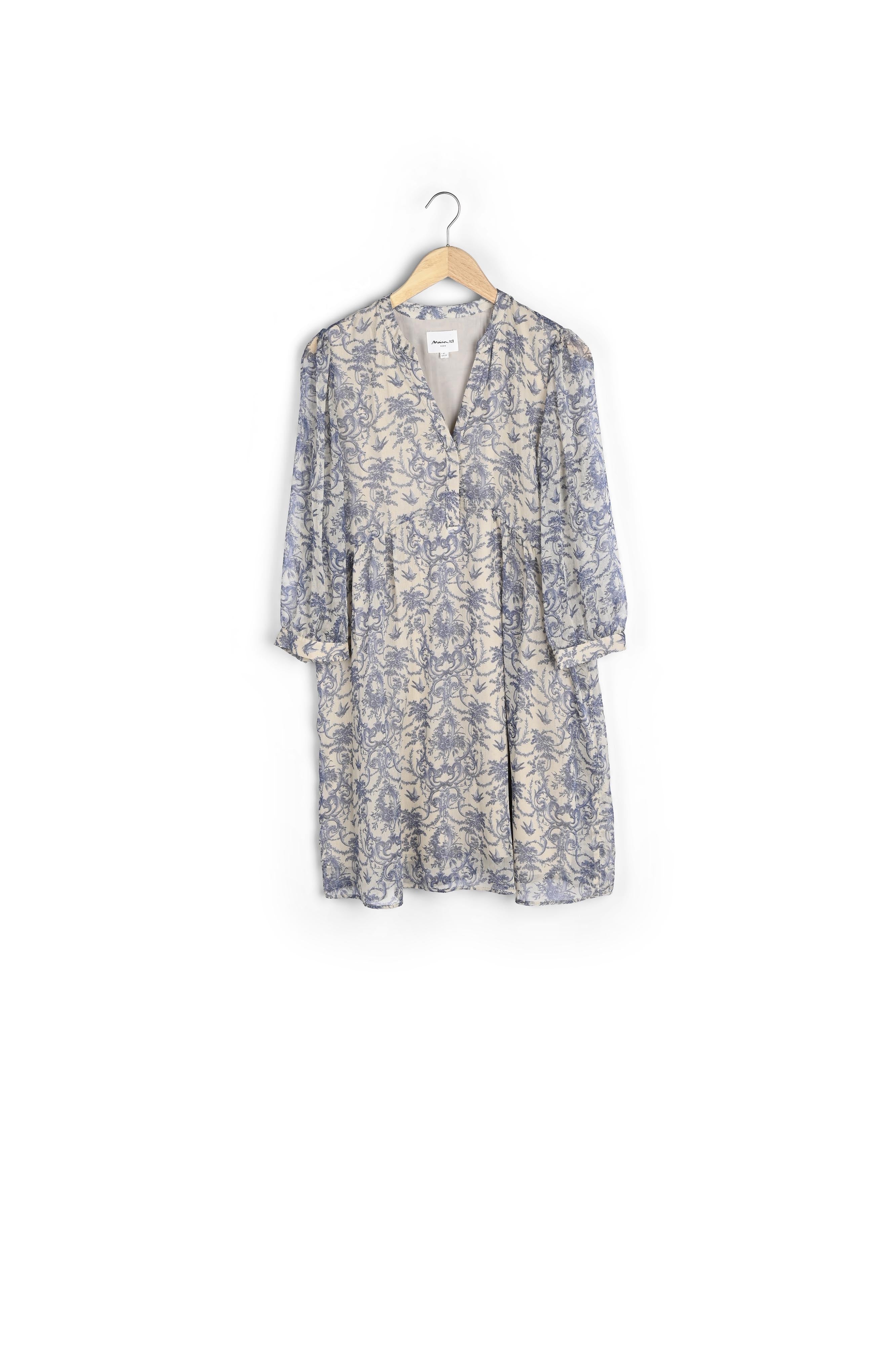 Robe imprimé fleuri Calypso Faume - seconde main