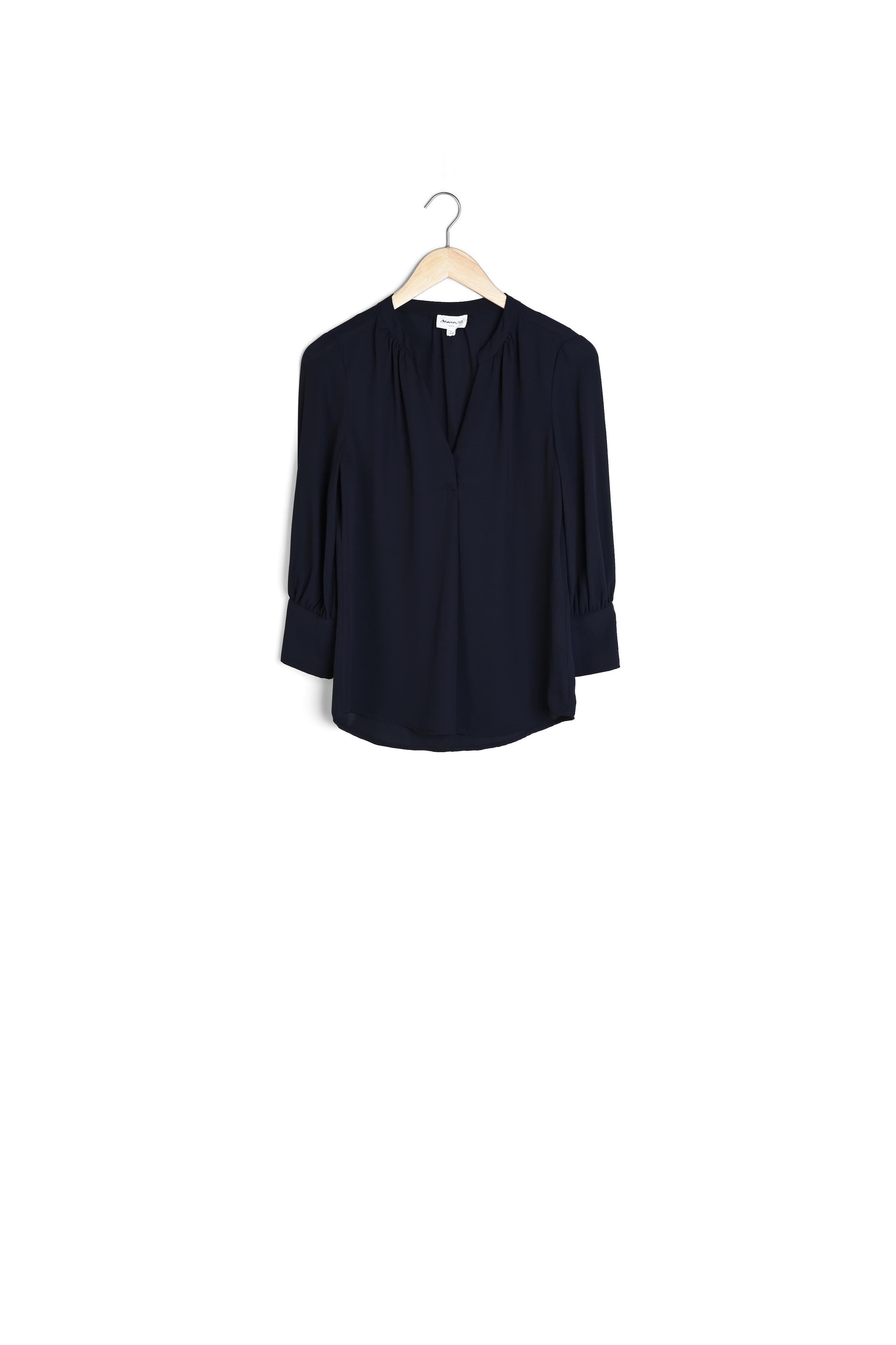 Blouse fluide marine Elisee Faume - seconde main