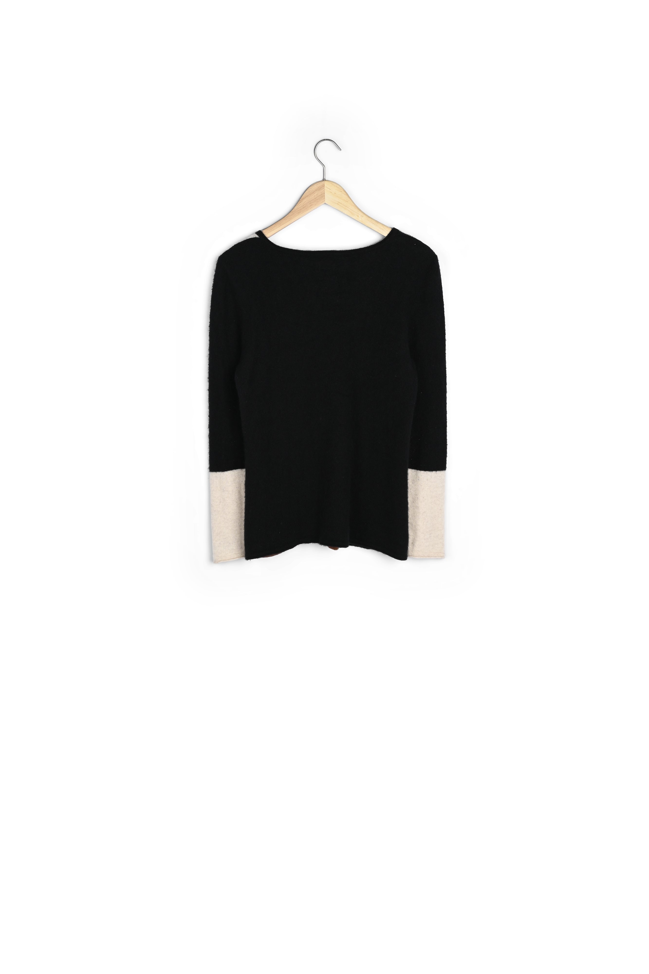 Pull en cachemire colorblock Freeze Faume - seconde main