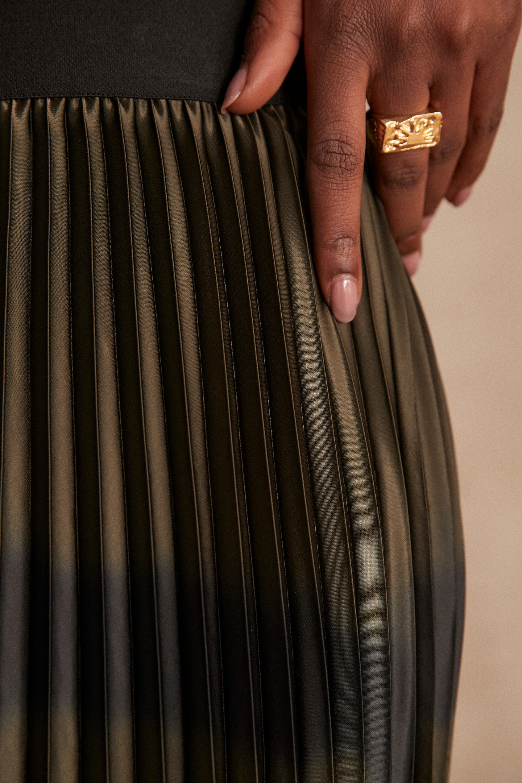 Jupe plissée Barbara Faume - seconde main