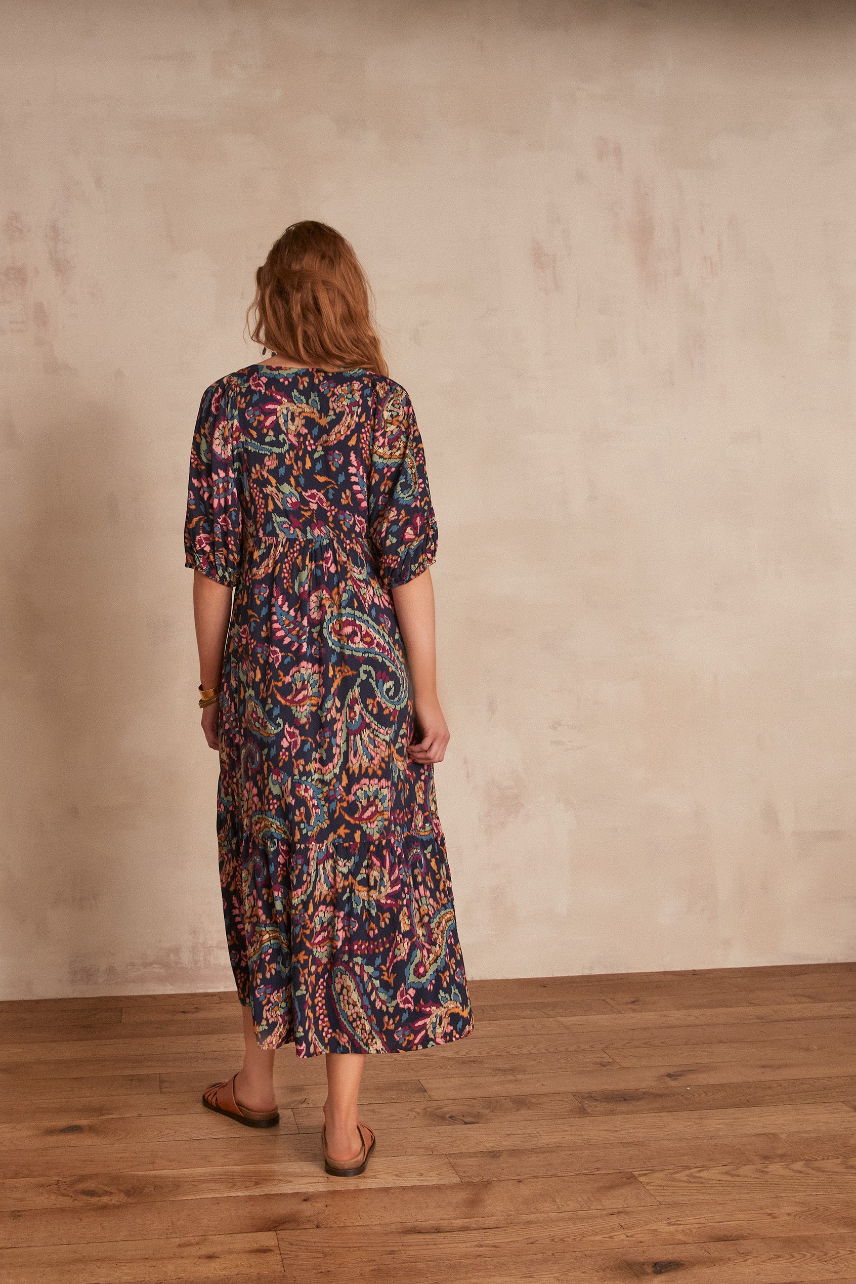 Robe Camelia Faume - seconde main