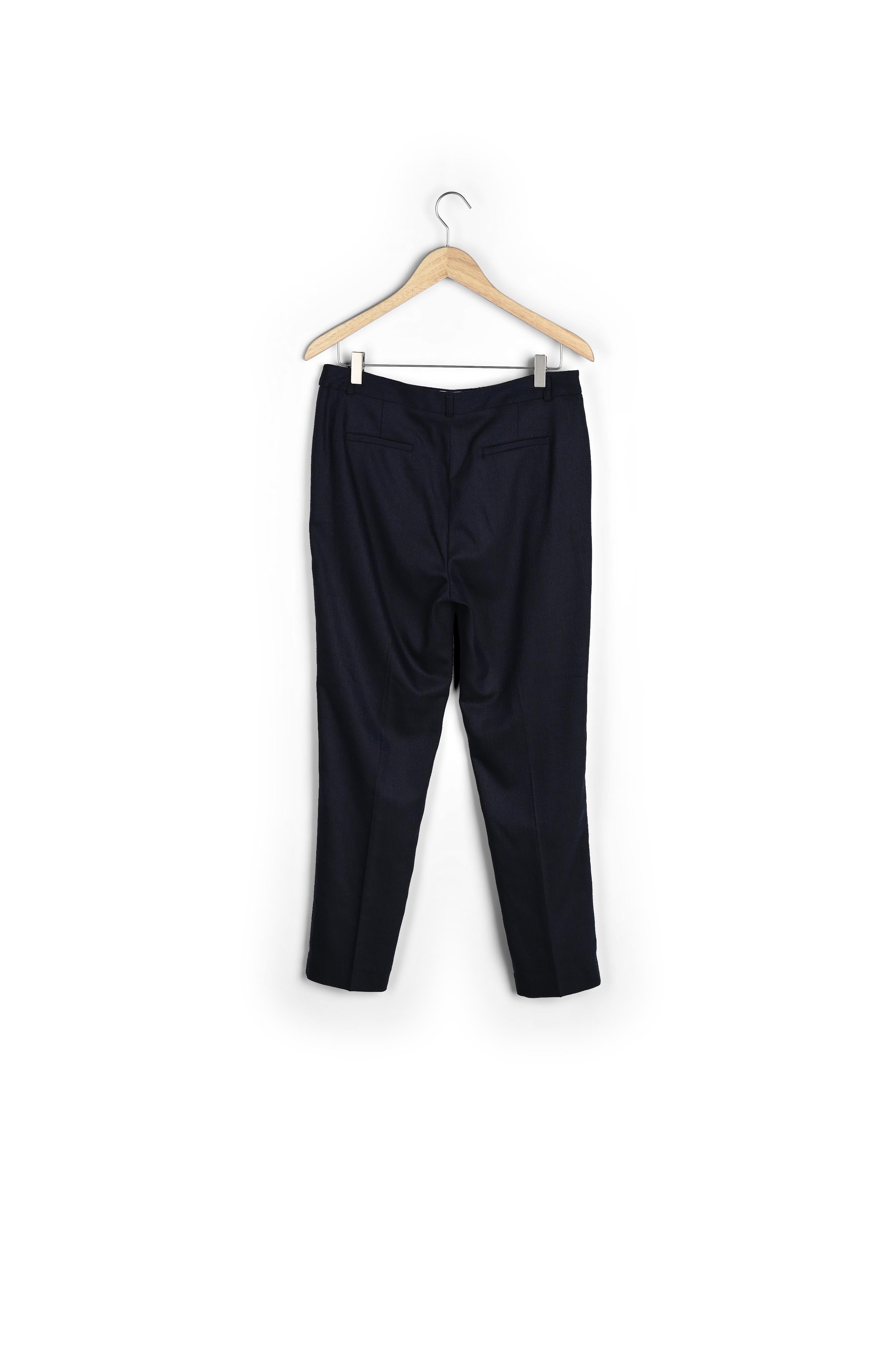 Pantalon cigarette à chevrons Magnus Faume - seconde main