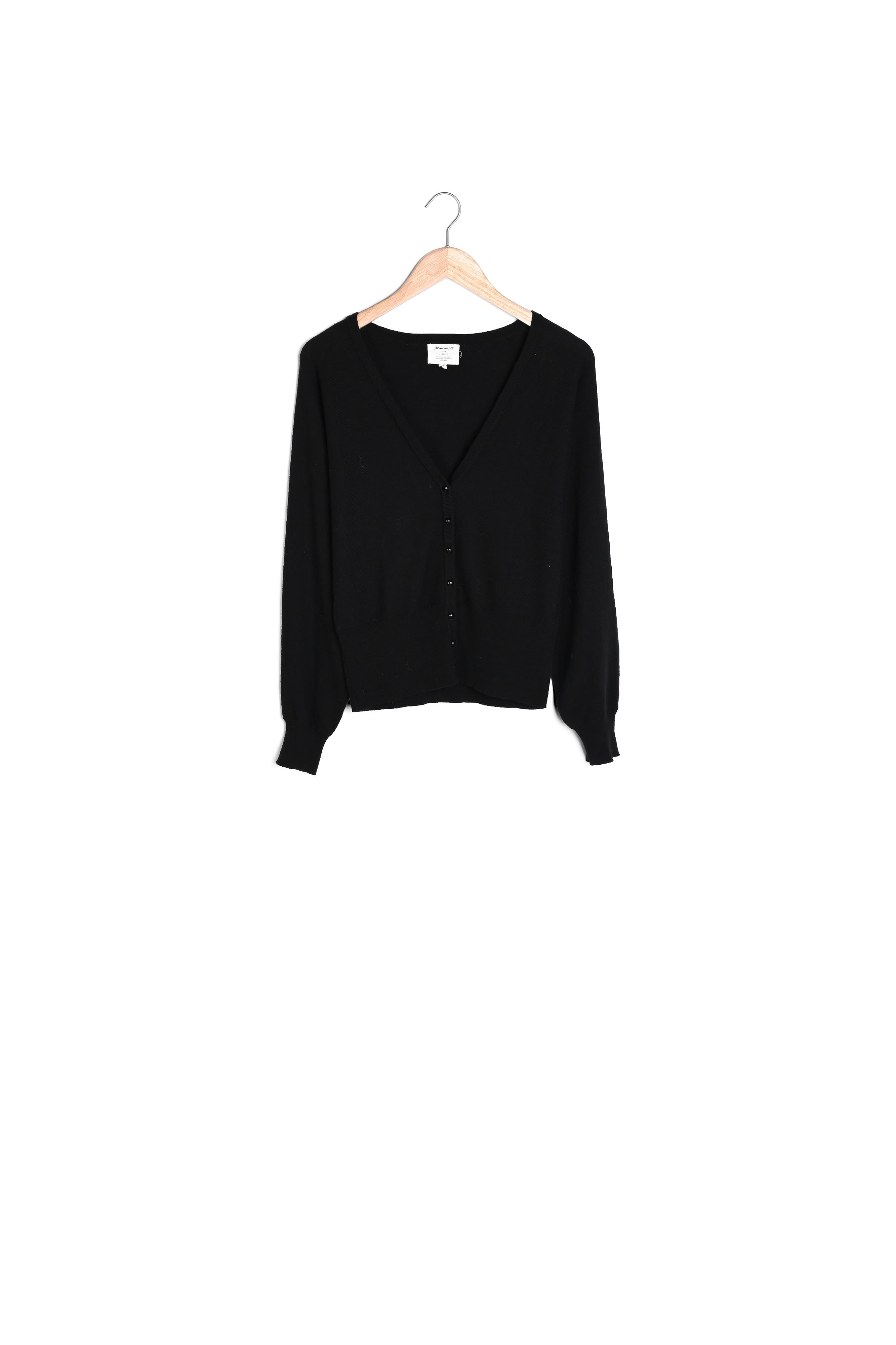 Gilet en polyamide recyclé noir Aldo Faume - seconde main