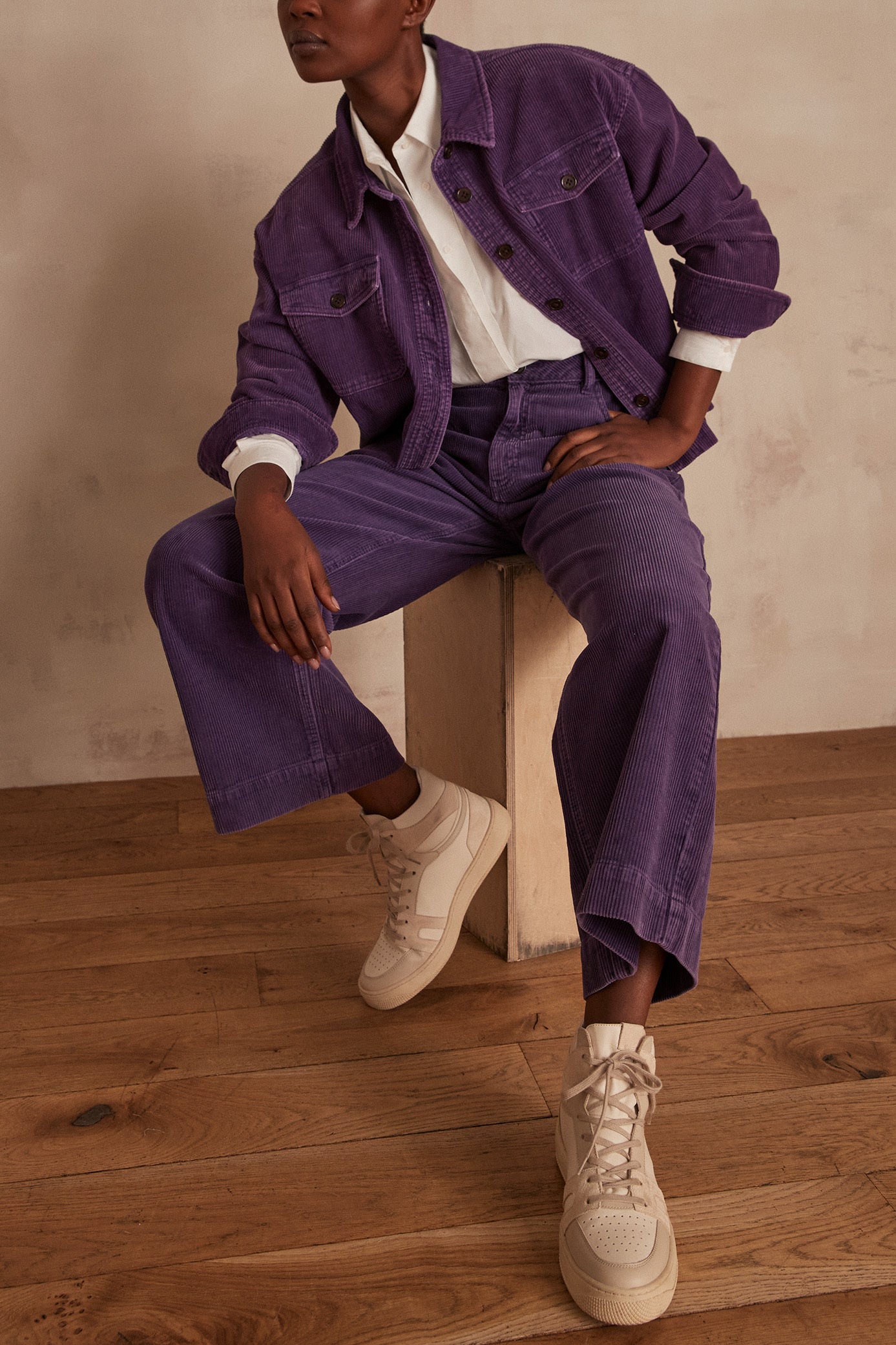 Pantalon en velours wideleg Osiris Faume - seconde main