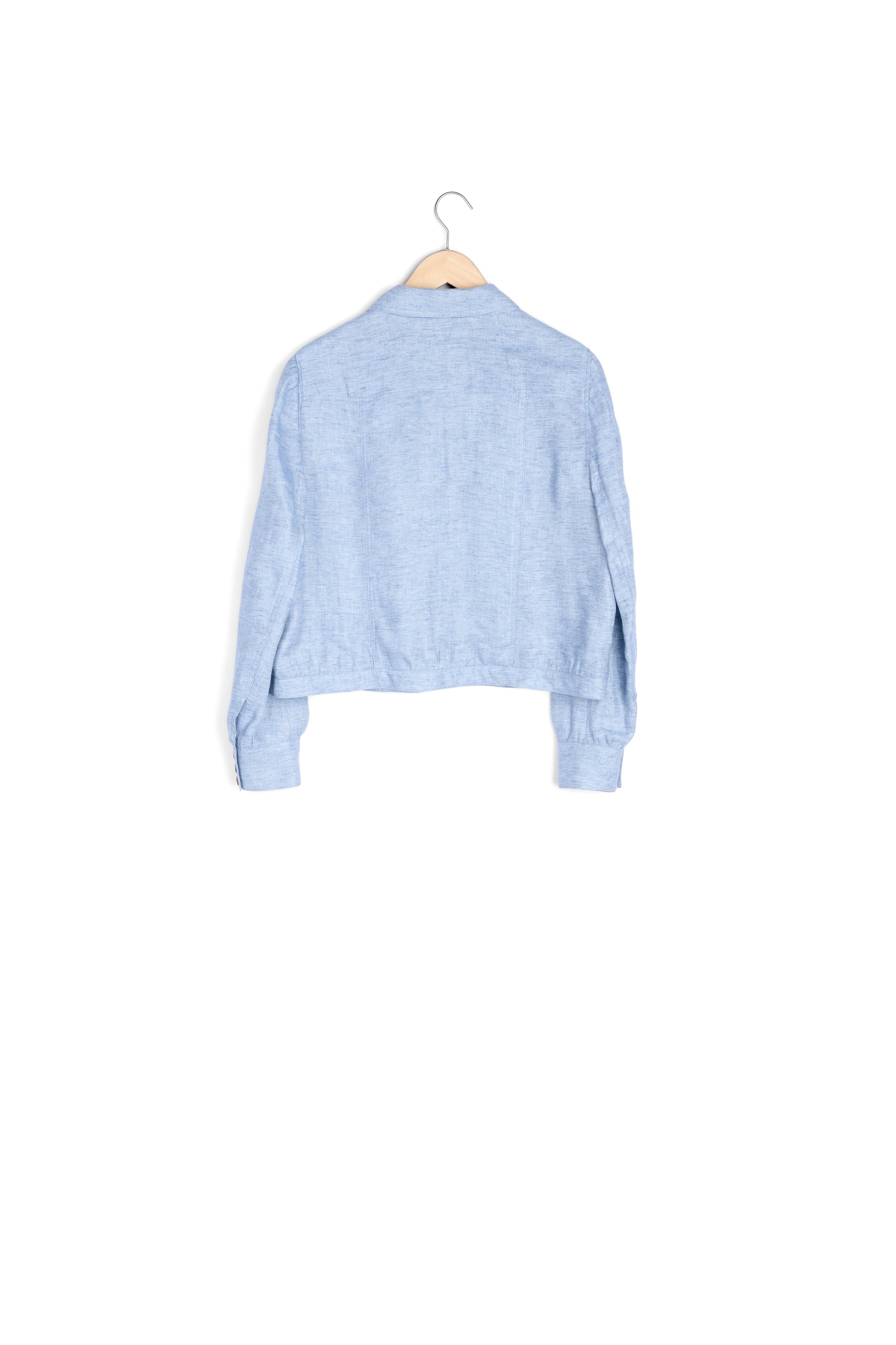 Veste en lin azur Passion Faume - seconde main