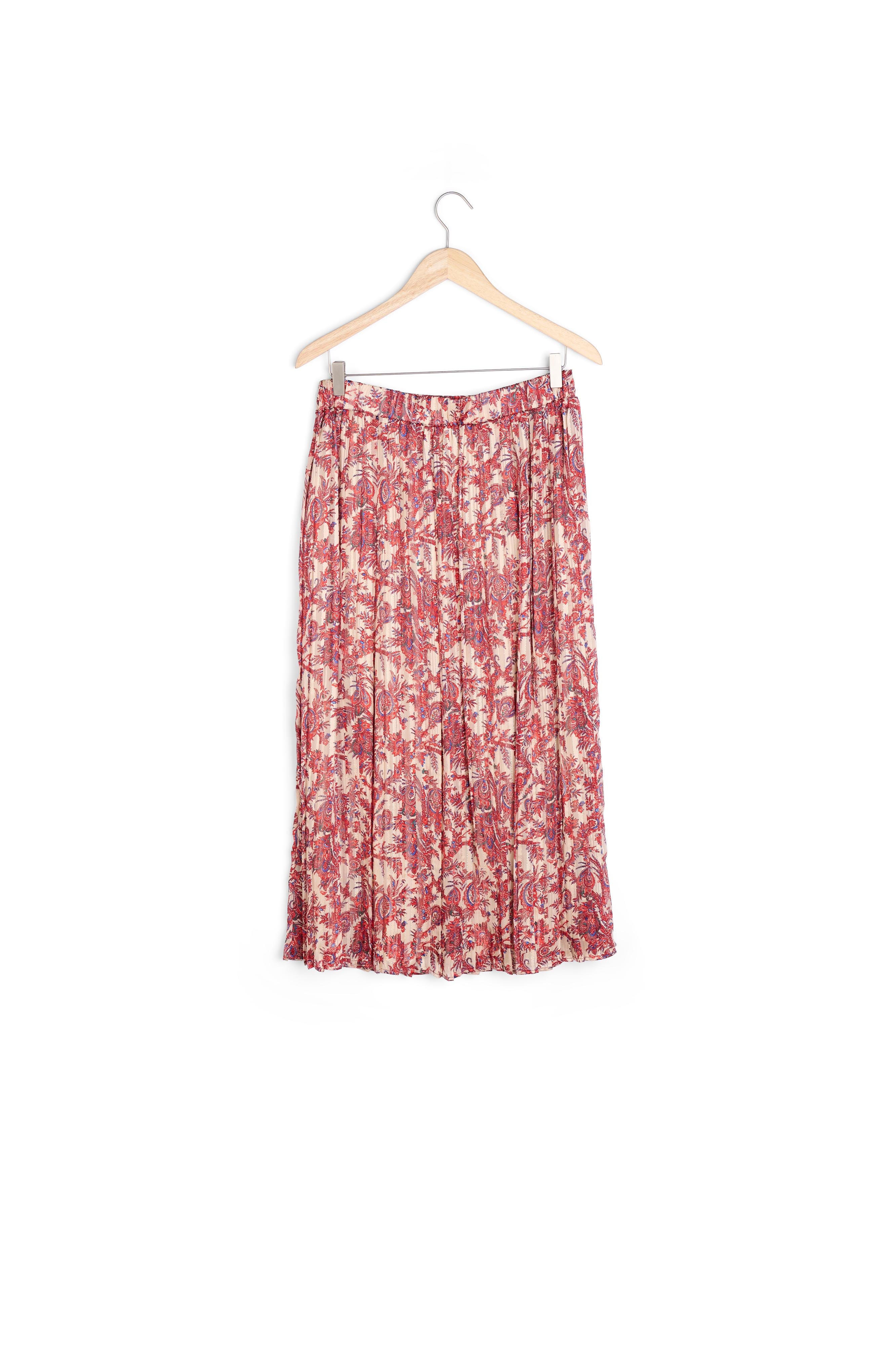 Jupe longue imprimée Evana Faume - seconde main