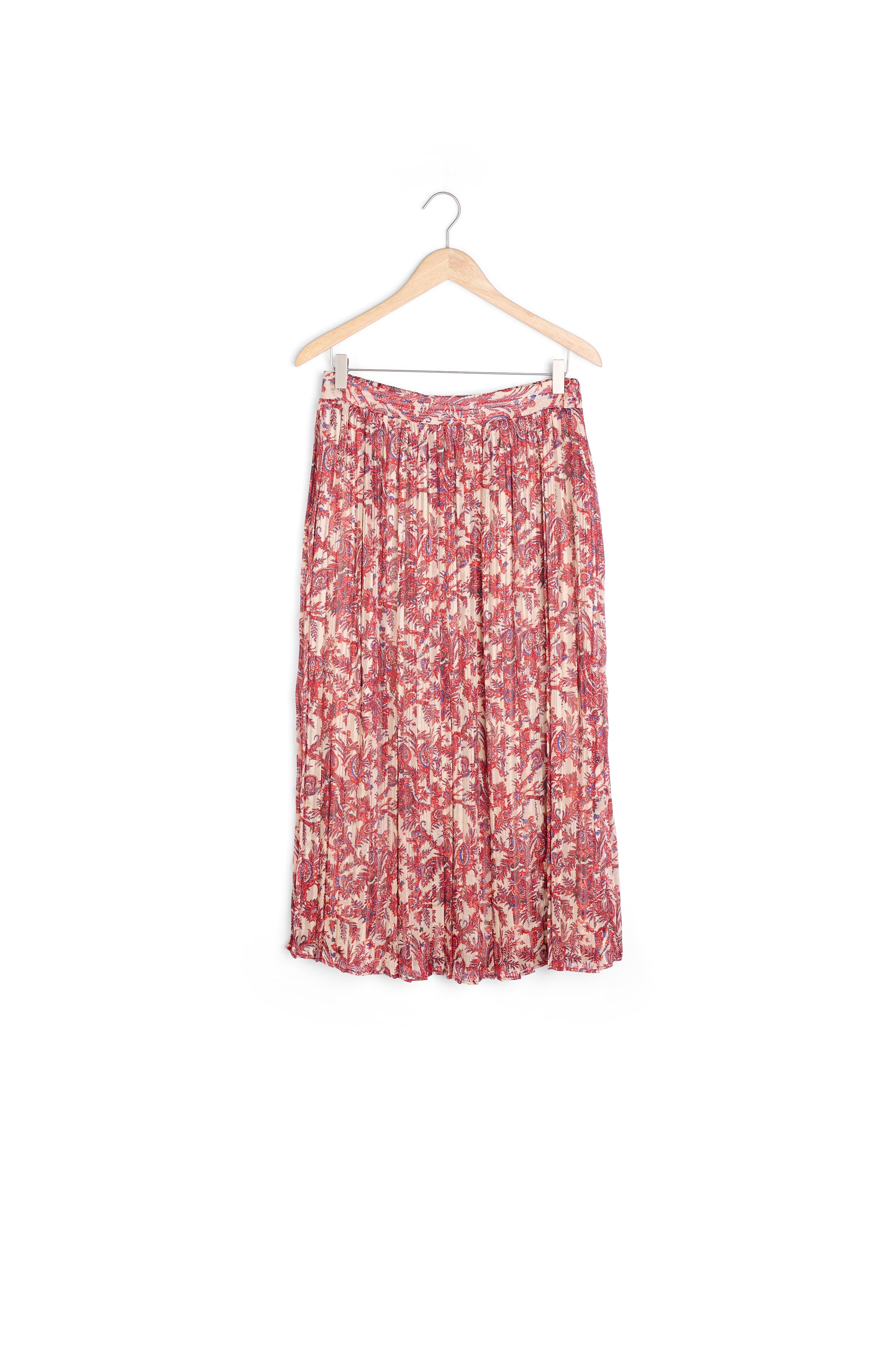 Jupe longue imprimée Evana Faume - seconde main