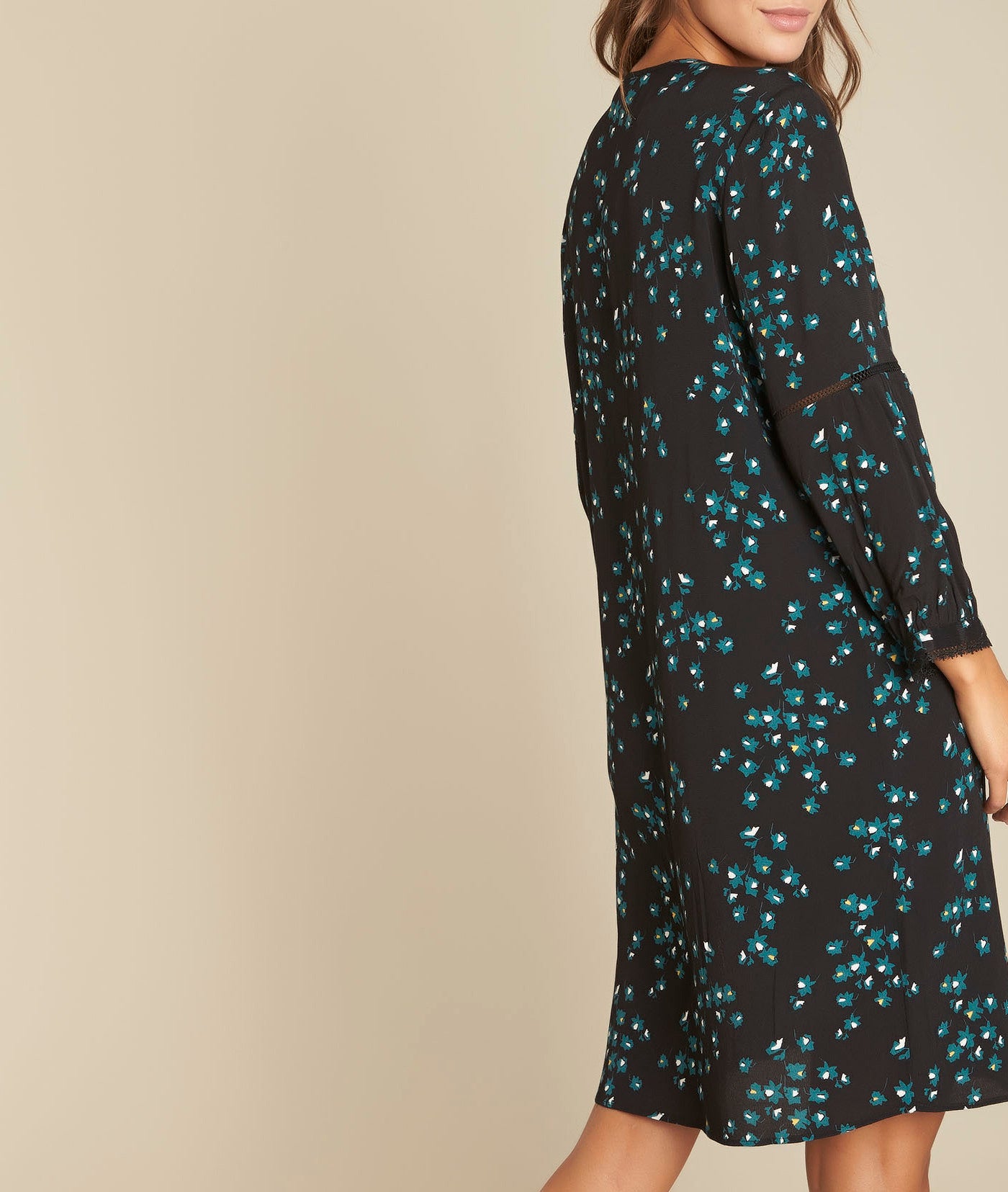 Robe imprimée Ilava Faume - seconde main