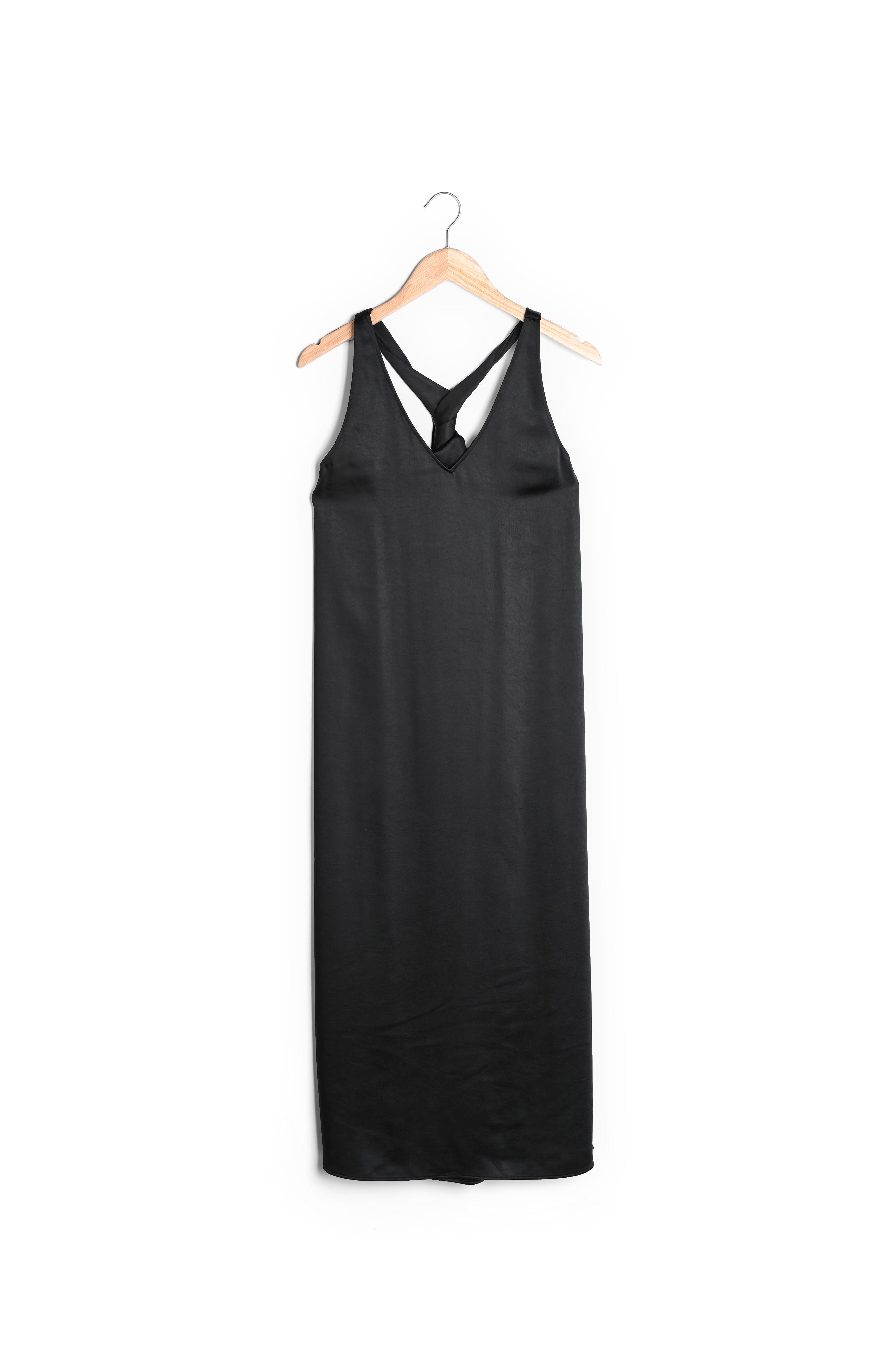 Robe satinée Amie Faume - seconde main