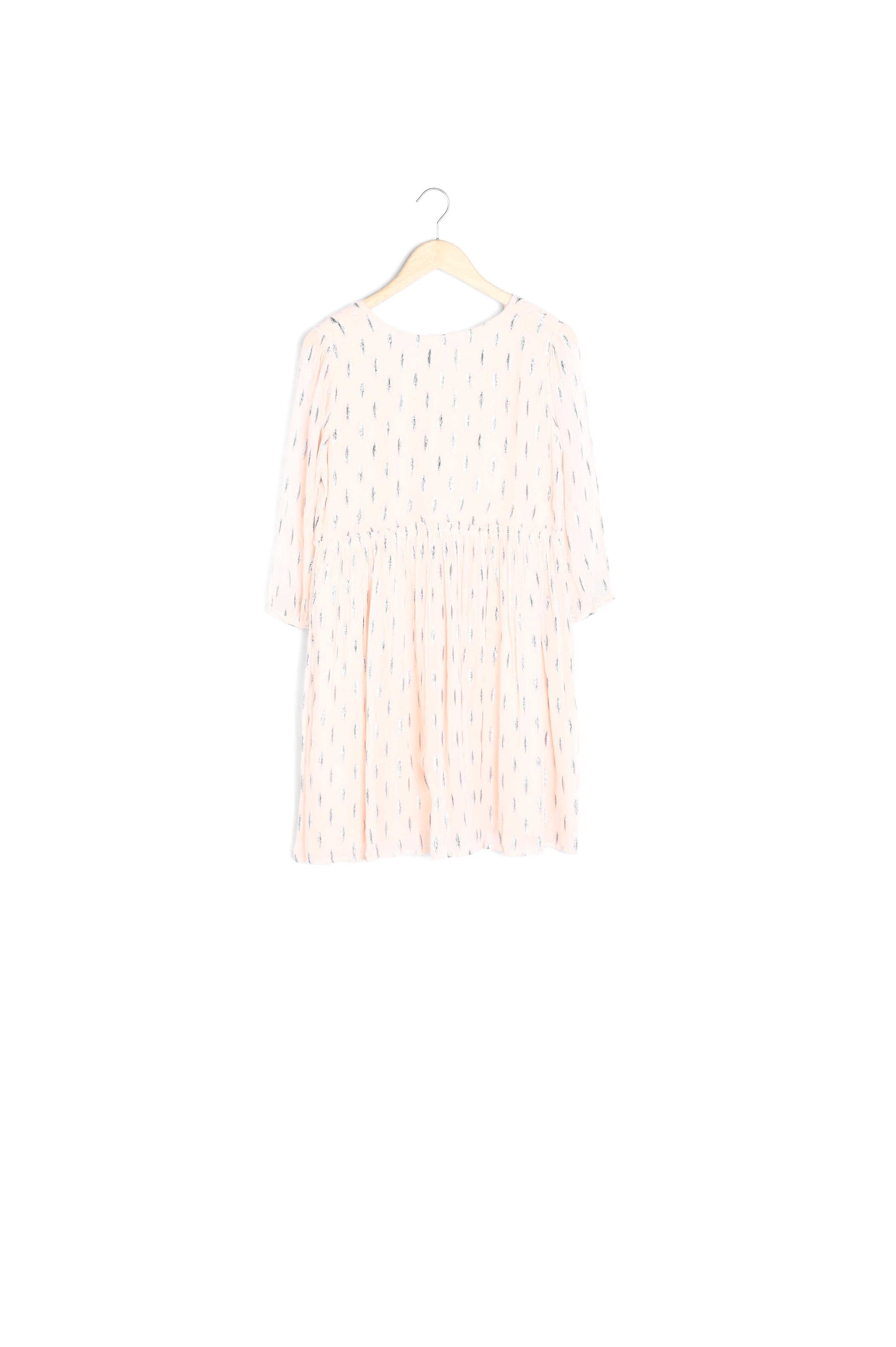 Robe poudre lurex Océane Faume - seconde main