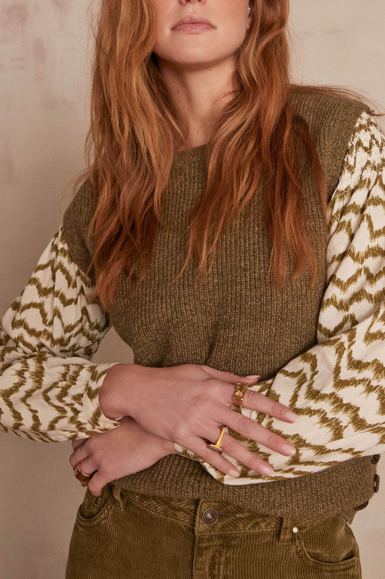 Pull sans manches Leroy Faume - seconde main