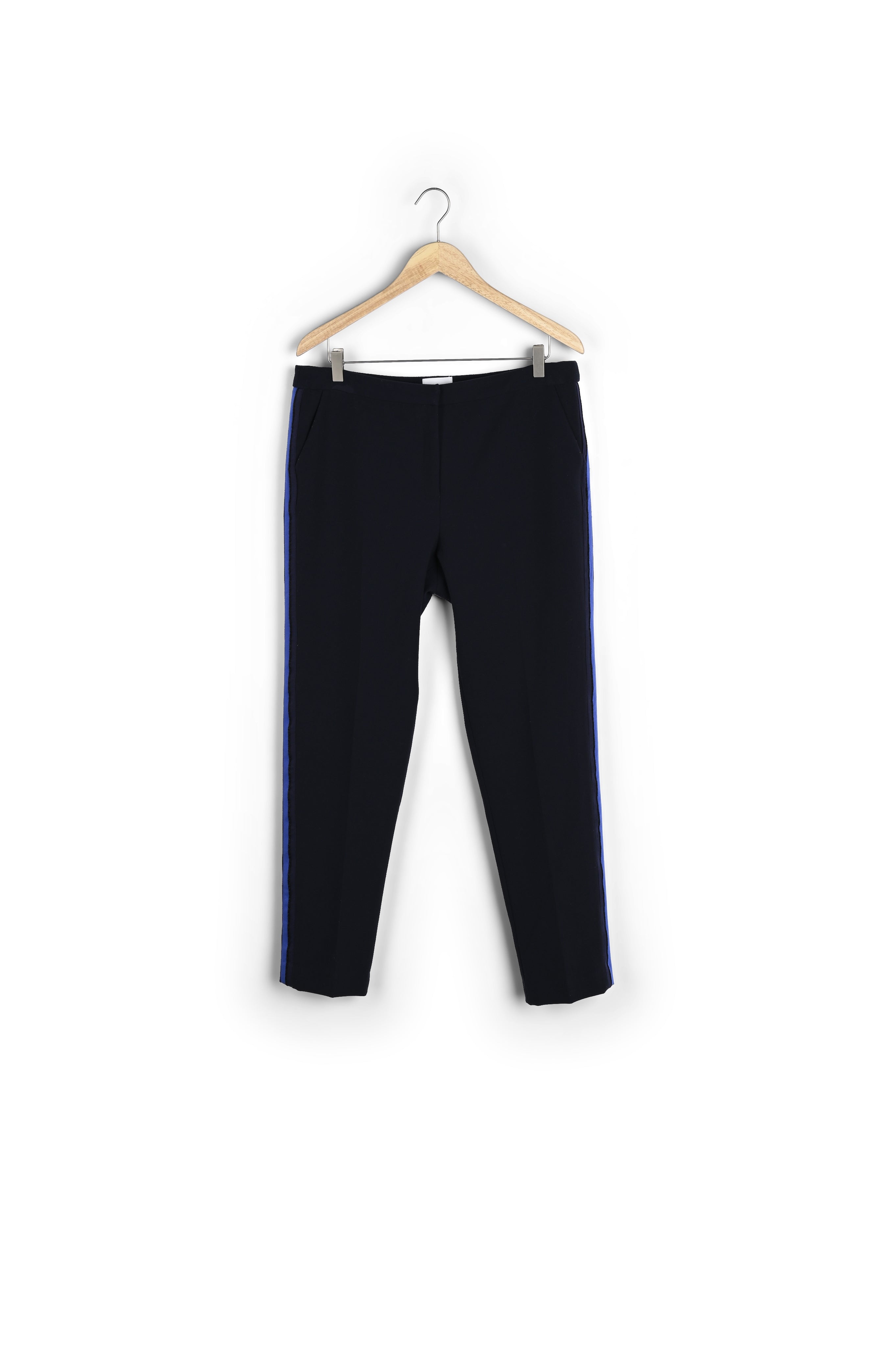 Pantalon cigarette à bandes Lara Faume - seconde main