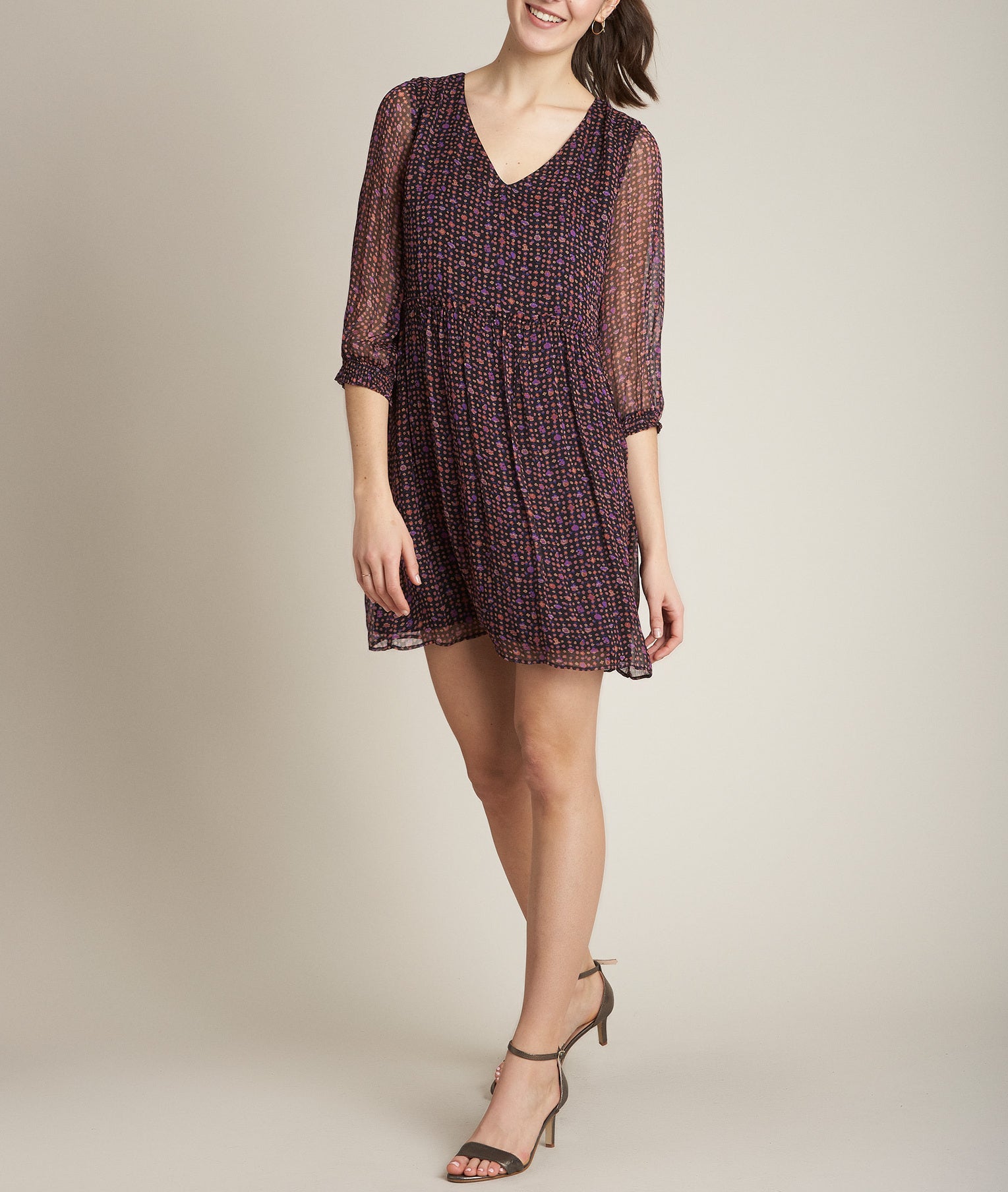 Robe imprimée Clarisse Faume - seconde main