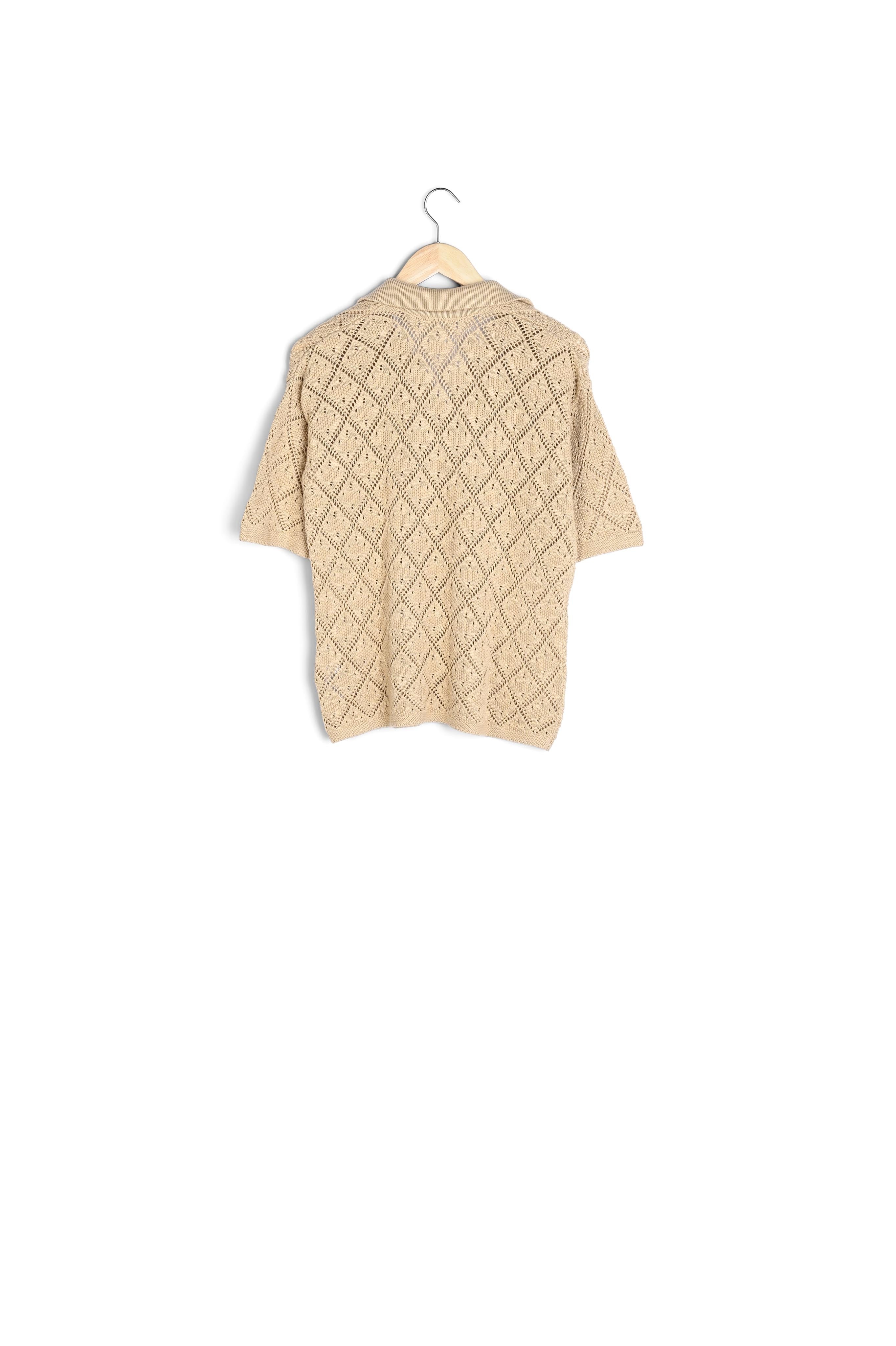 Top en crochet Murray Faume - seconde main