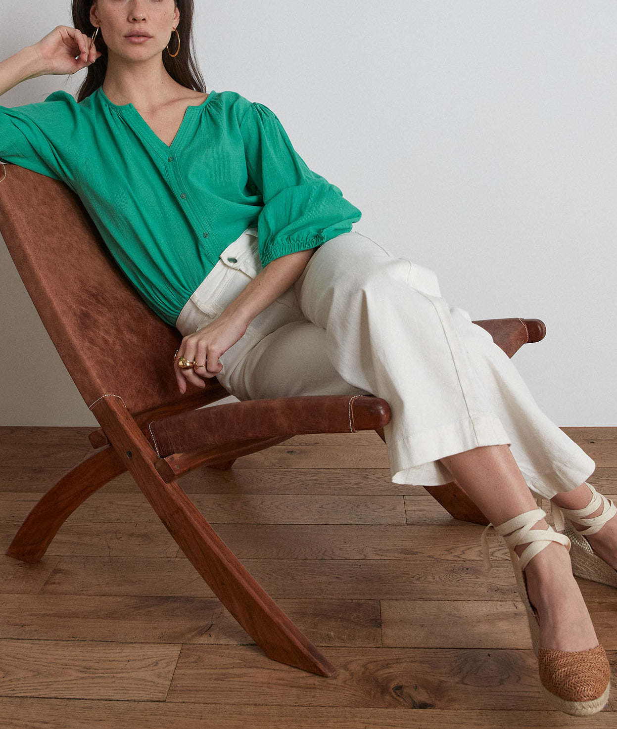 Jean wide leg Selyna Faume - seconde main