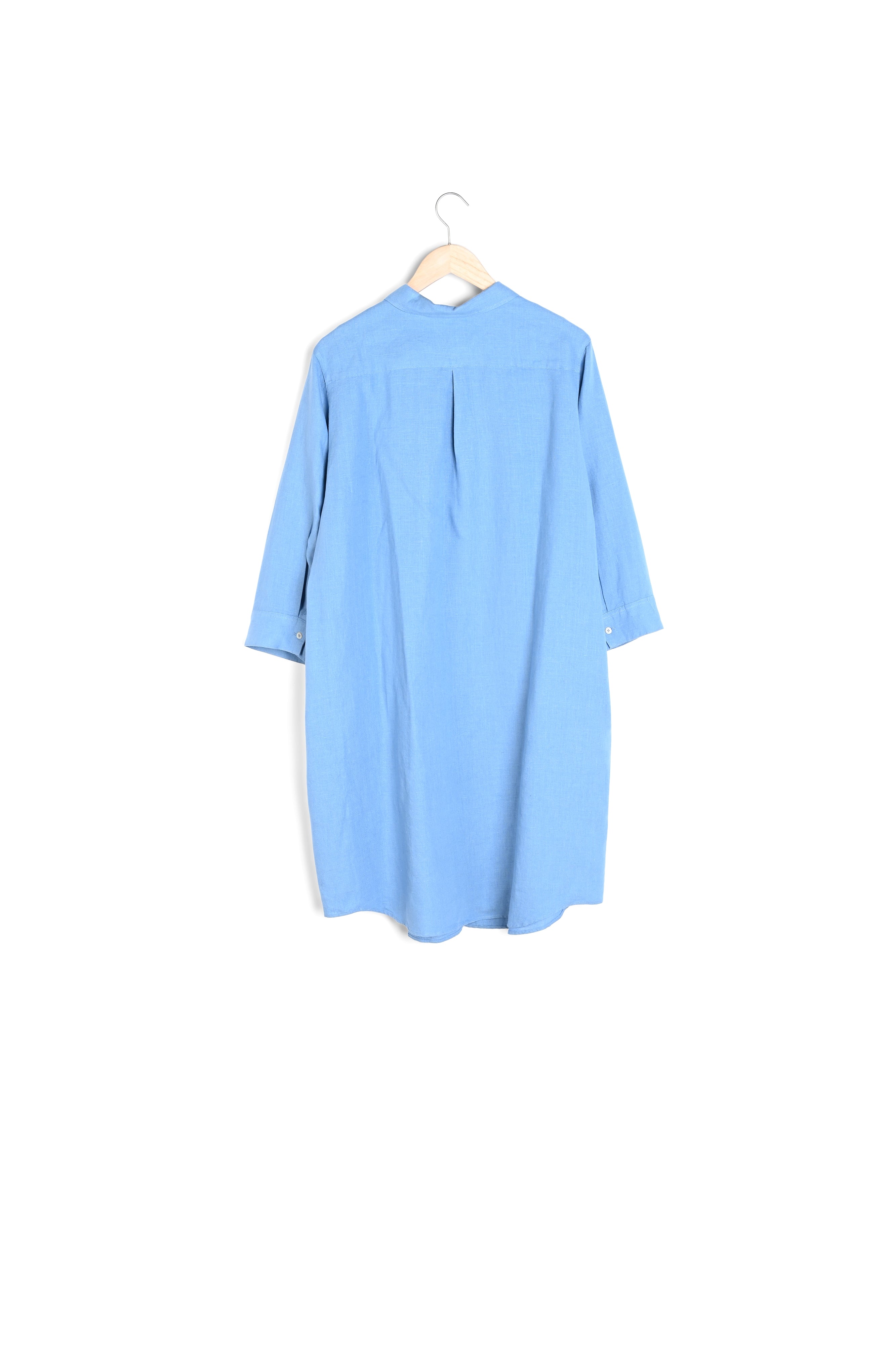 Robe chemise en lin lavande Céline Faume - seconde main