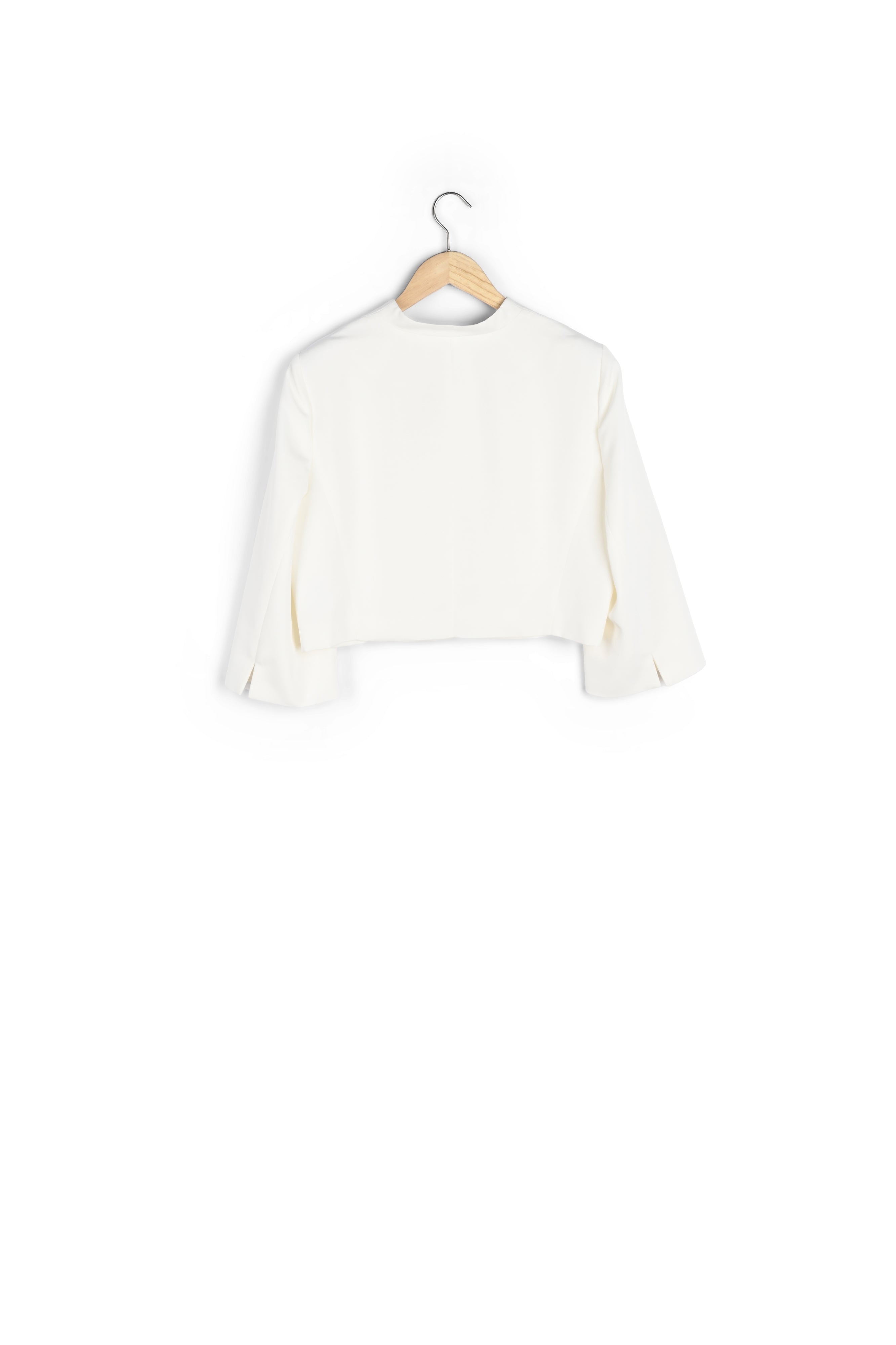 Boléro écru en ottoman Coralie Faume - seconde main