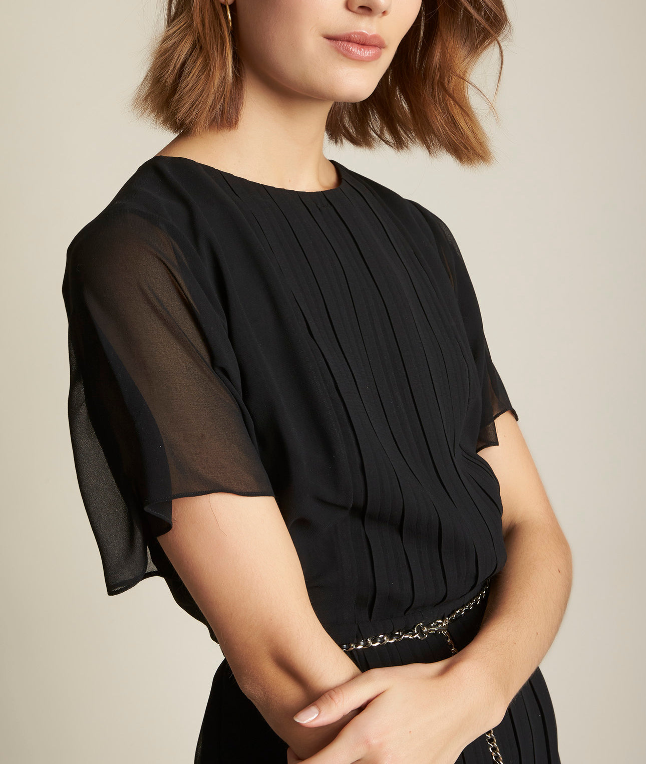 Robe longue plissée Isabella Faume - seconde main