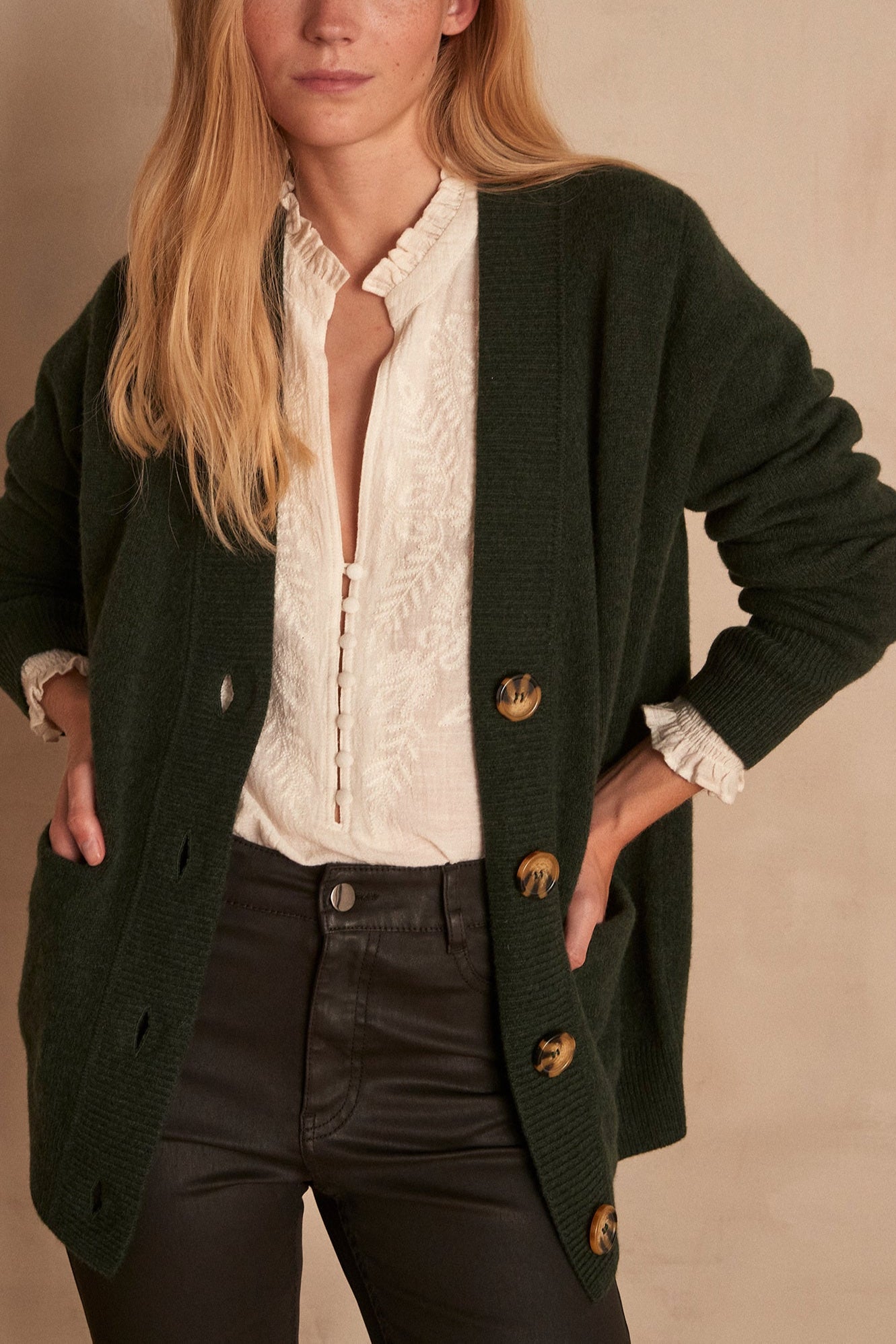 Cardigan en laine APOLO Faume - seconde main