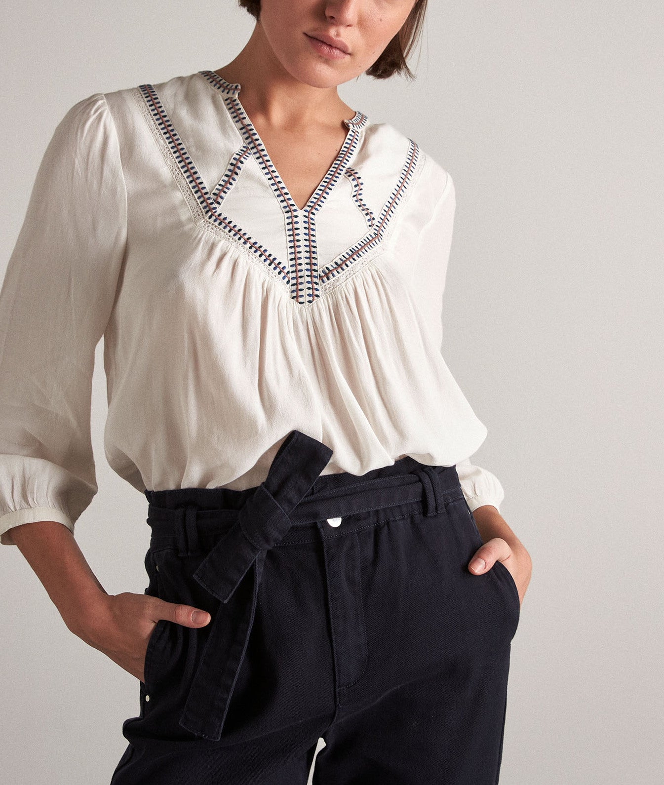 Blouse Theodora Faume - seconde main