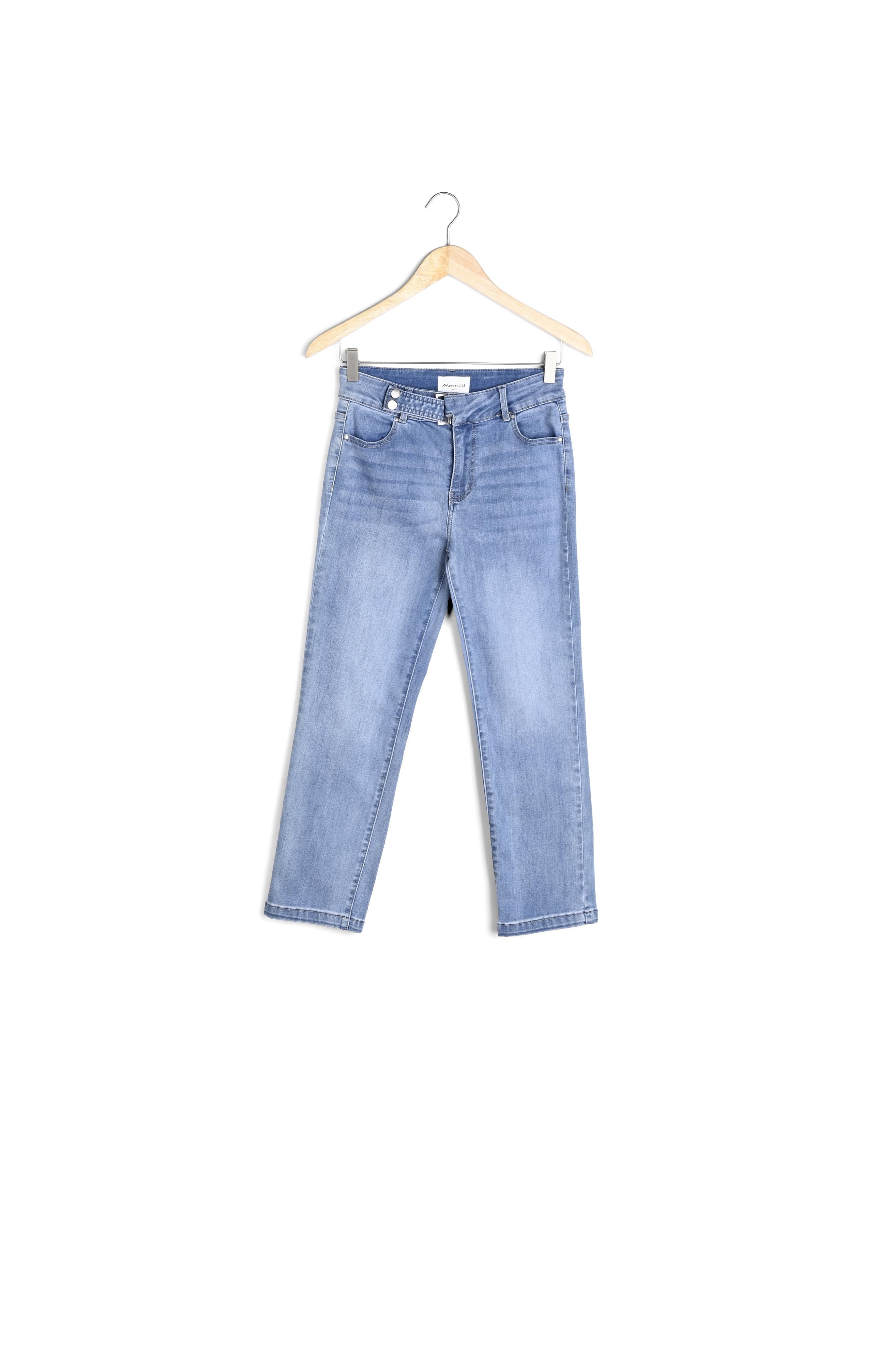 Jean droit en denim clair PALMYRE Faume - seconde main