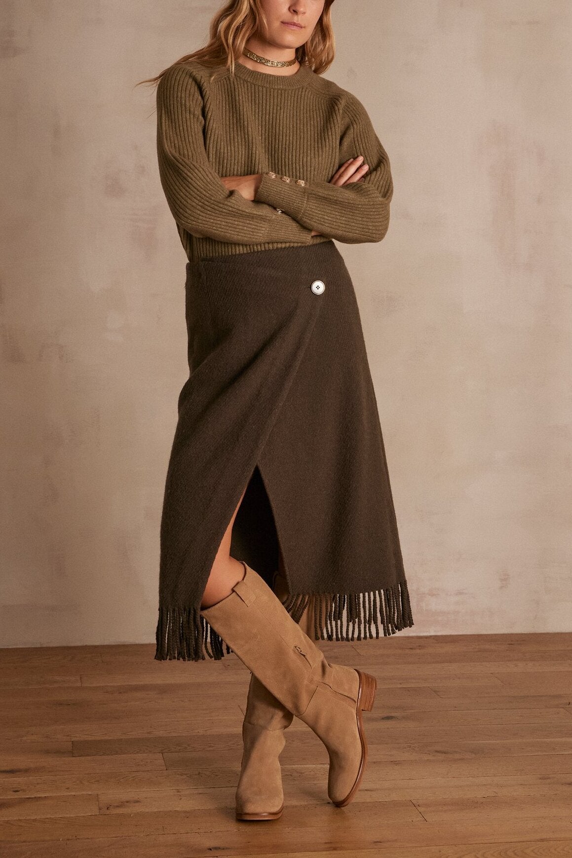 Jupe ELONA Faume - seconde main