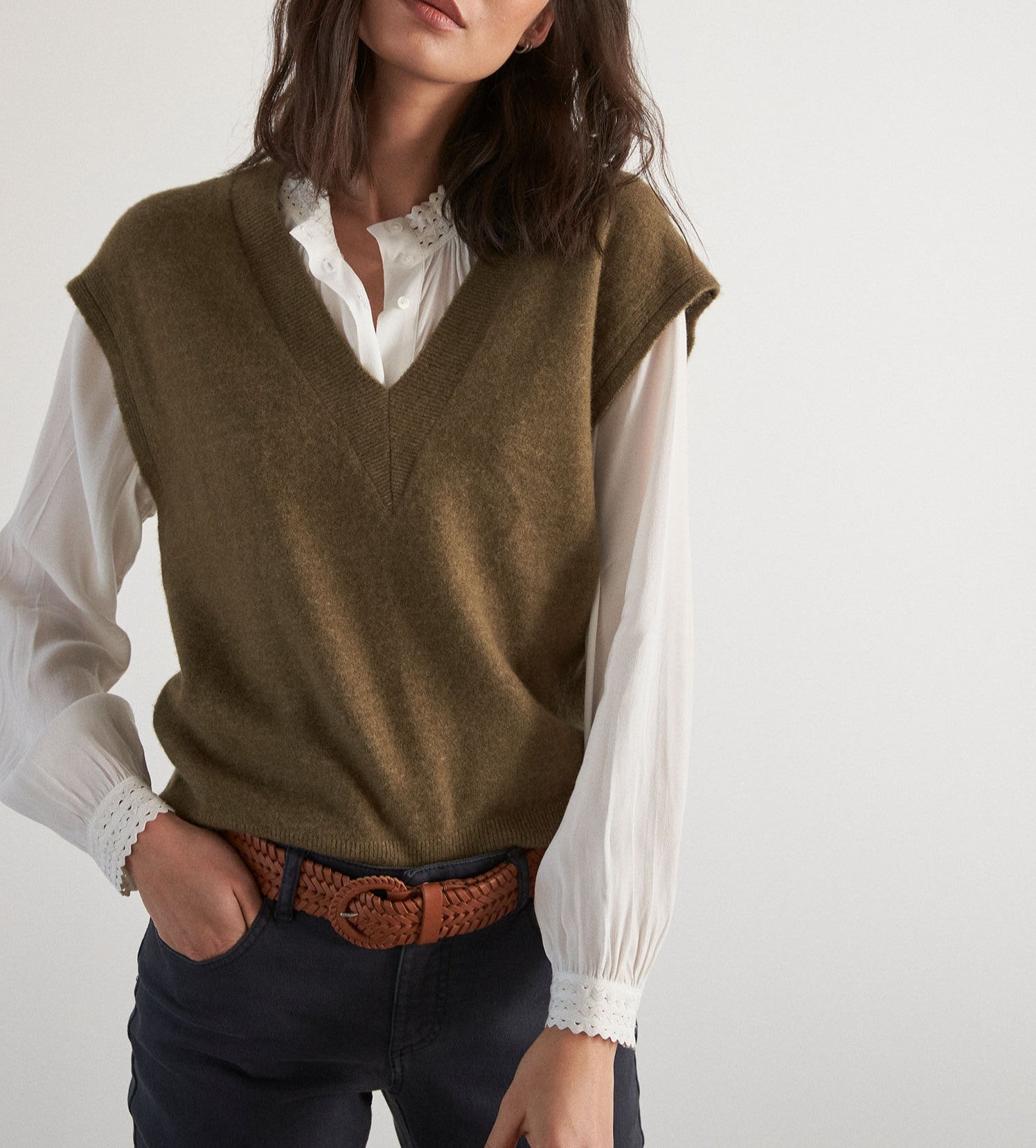 Maille sans manches Mael Faume - seconde main