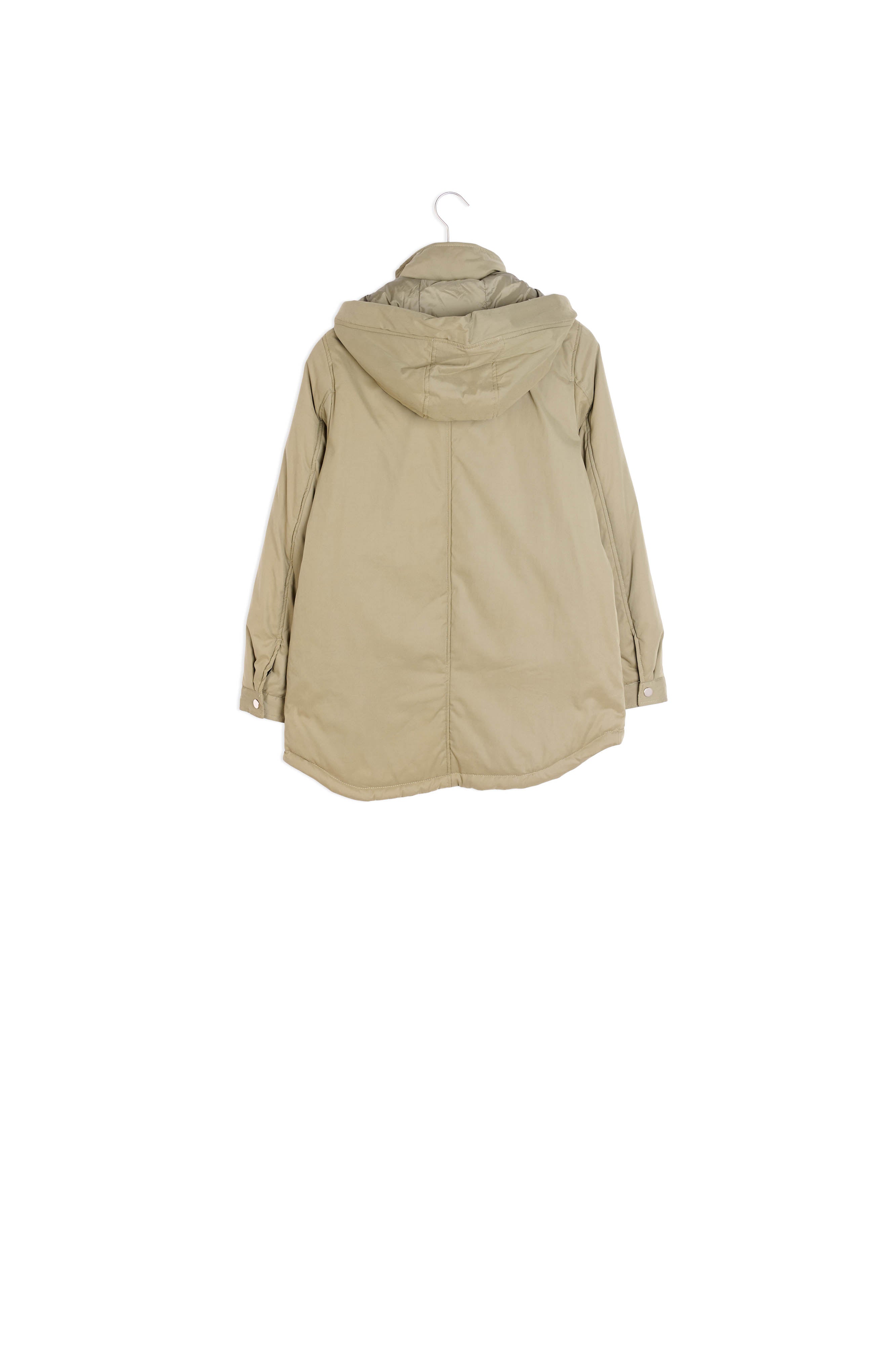 Parka courte verte Melie Faume - seconde main