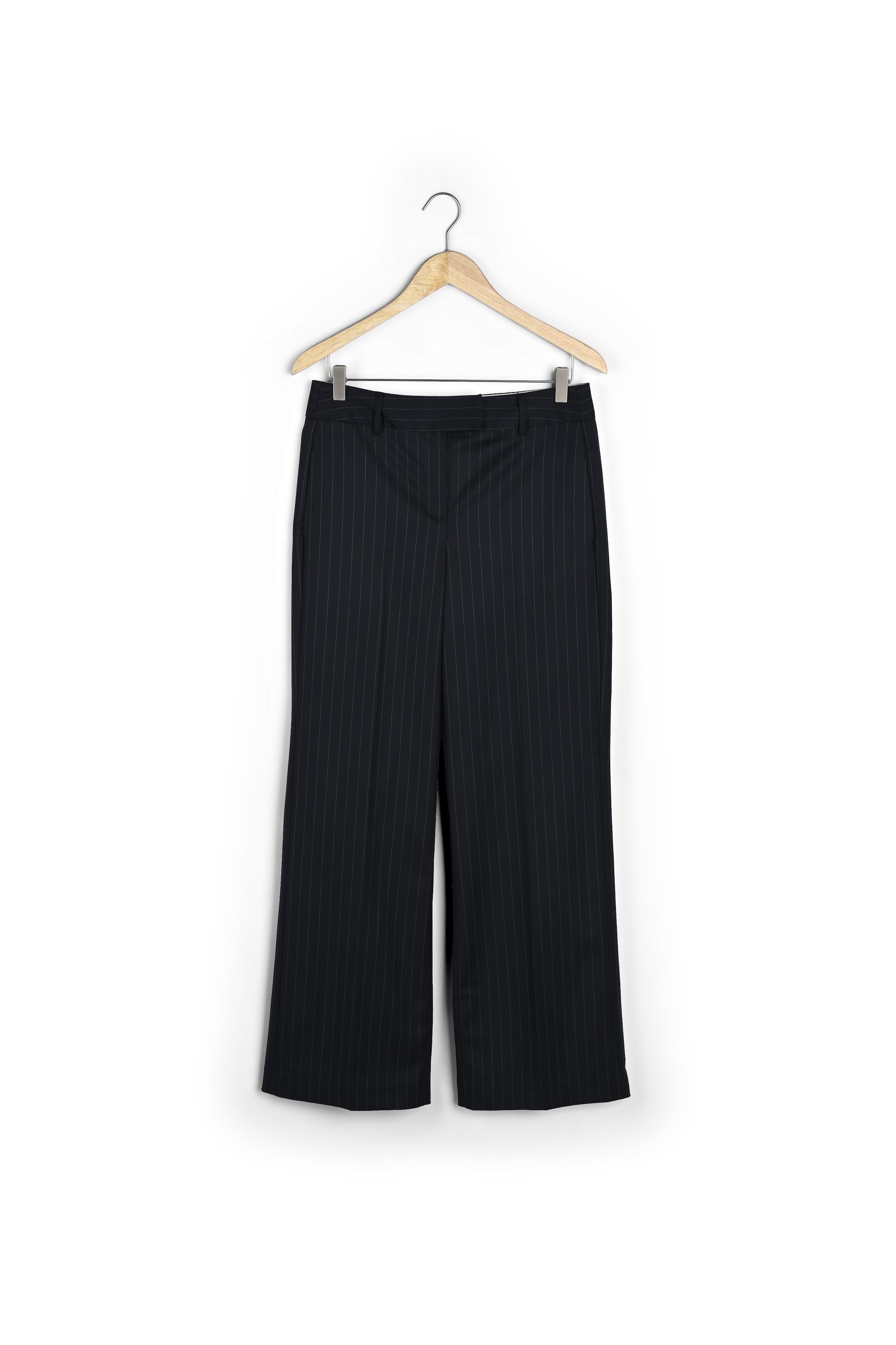 Pantalon large rayé Layla Faume - seconde main