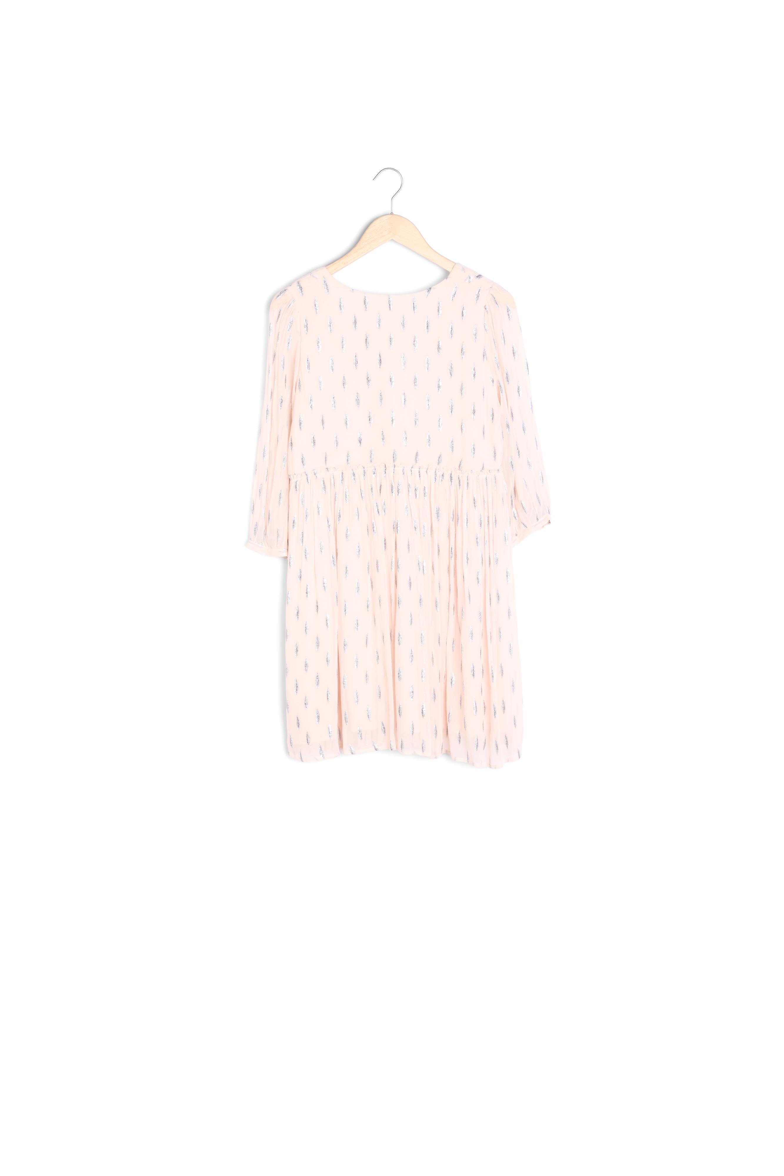 Robe poudre lurex Océane Faume - seconde main