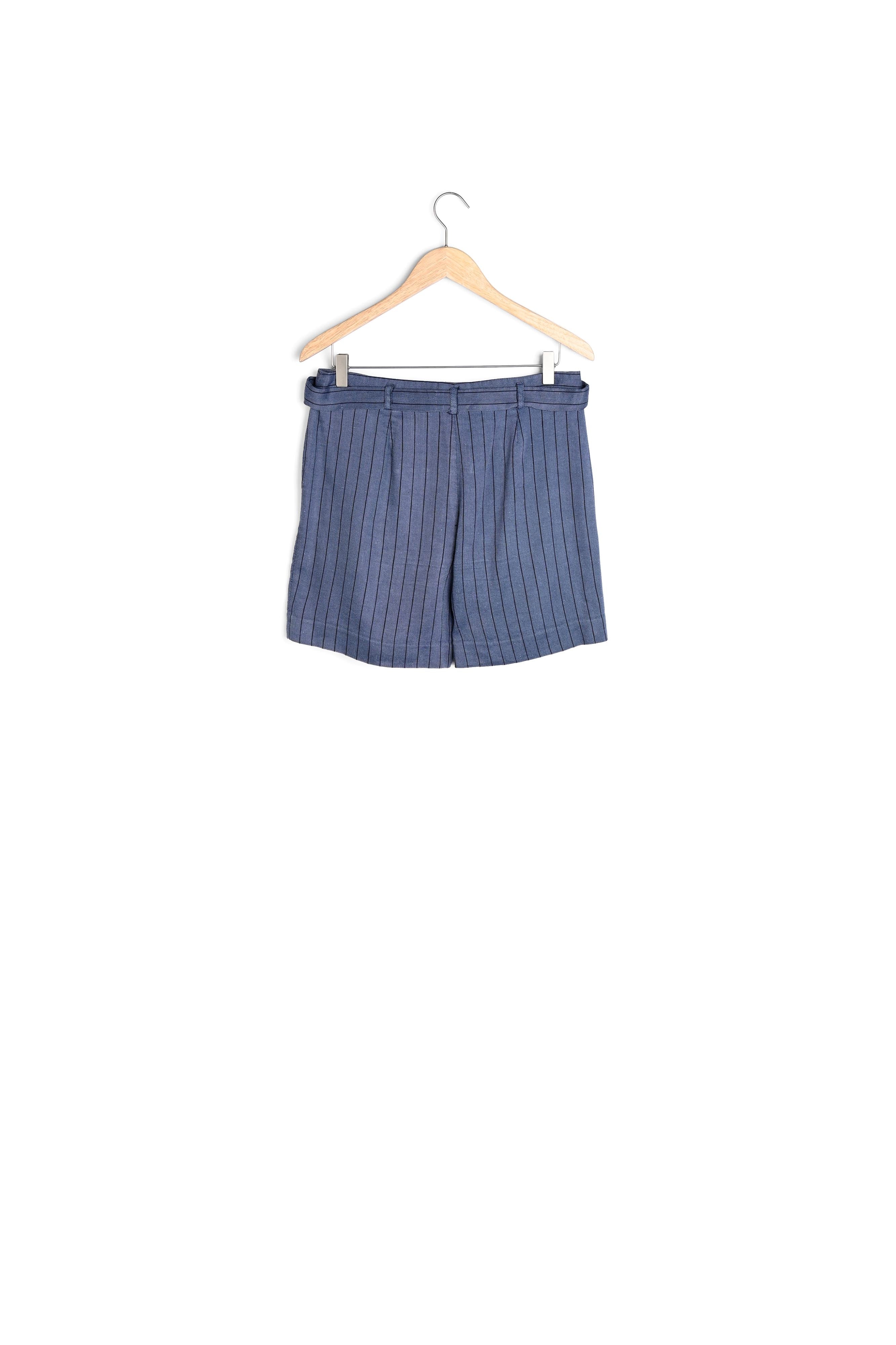 Short rayé en lin et Lyocell Irvine Faume - seconde main