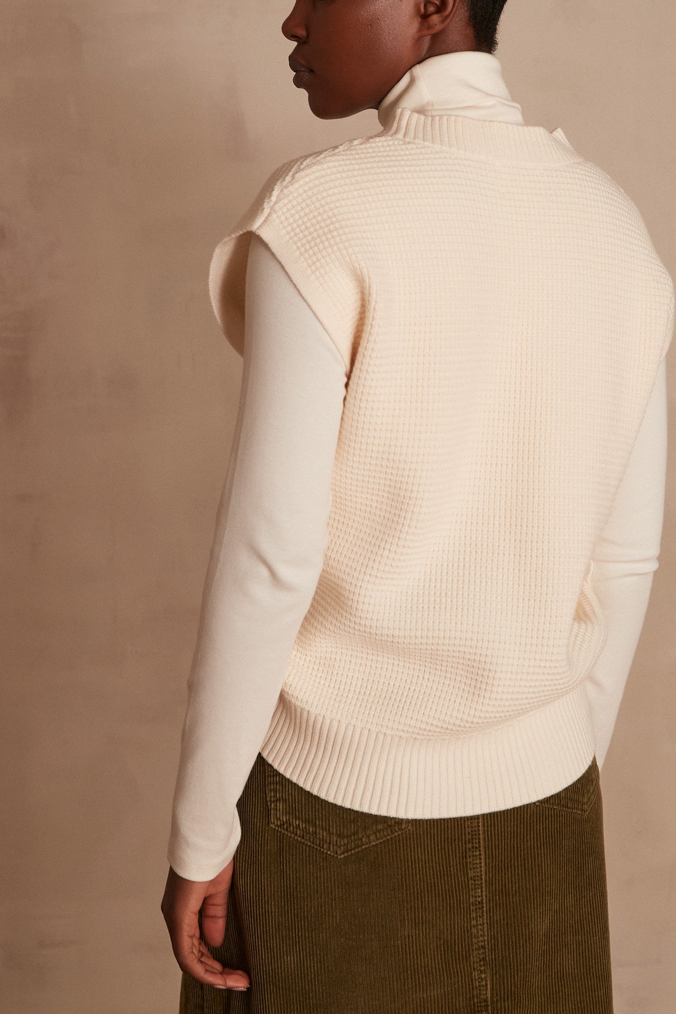 Pull sans manches Lilas Faume - seconde main