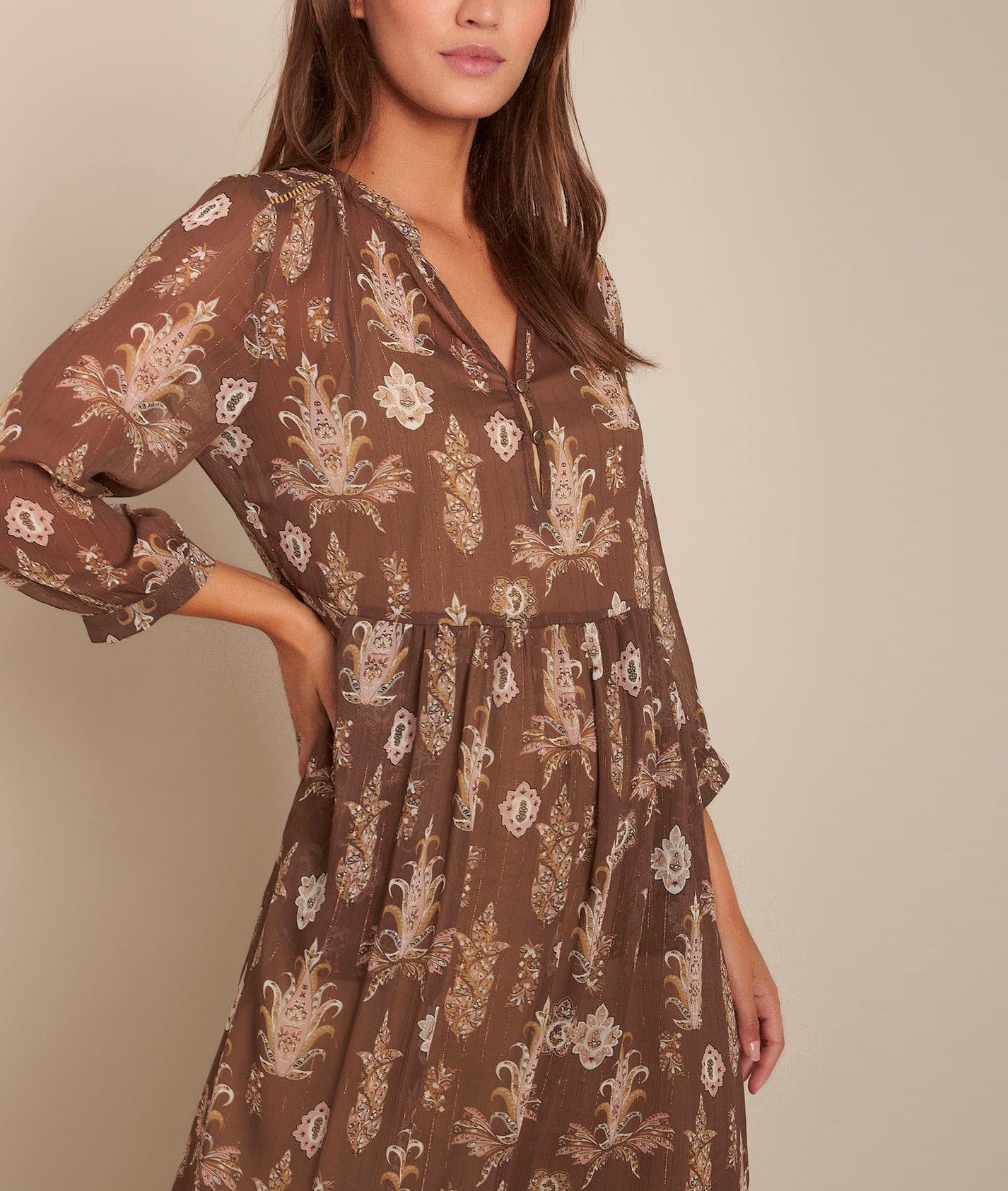 Robe imprimée Ivane Faume - seconde main