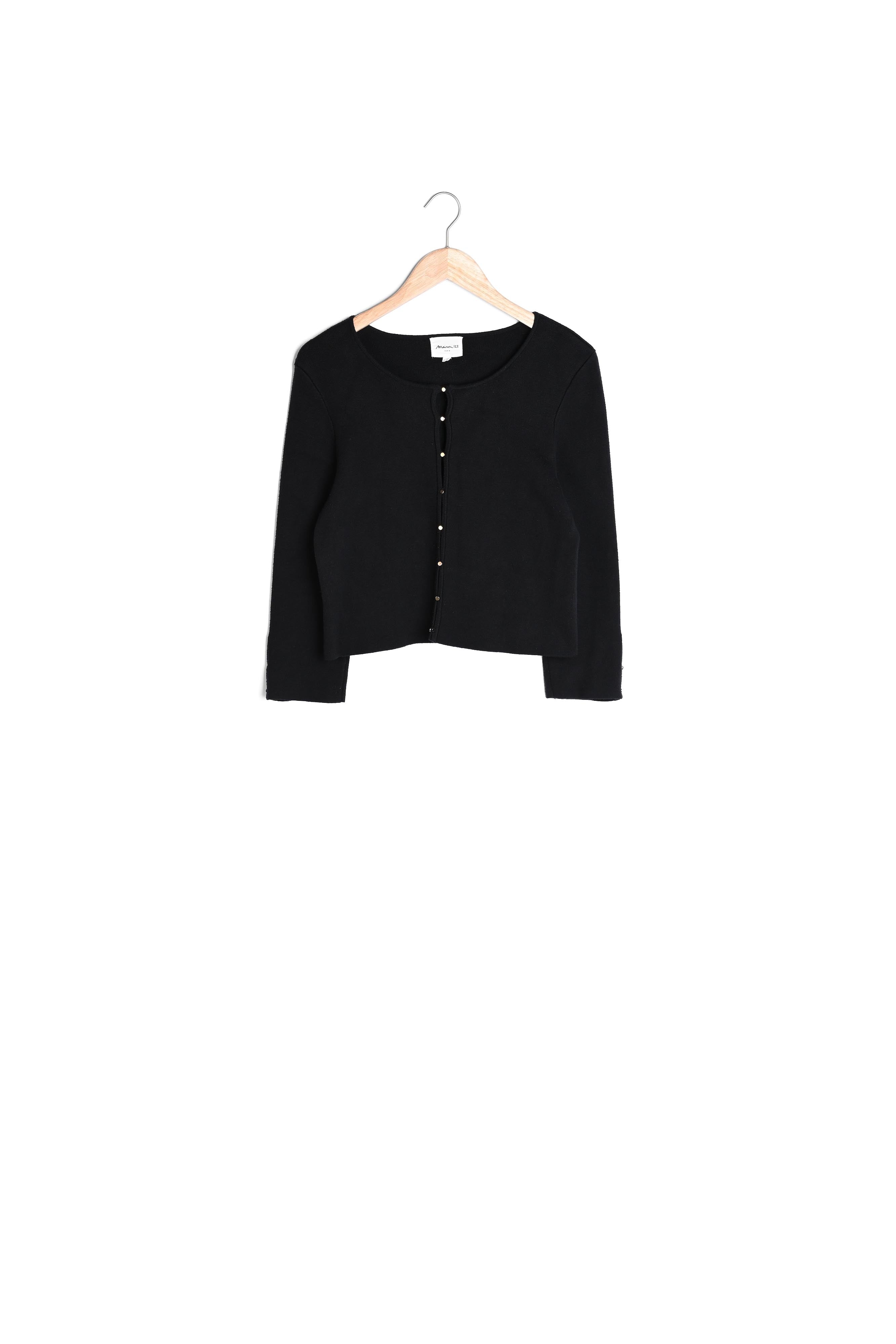 Boléro milano noir Dauphine Faume - seconde main