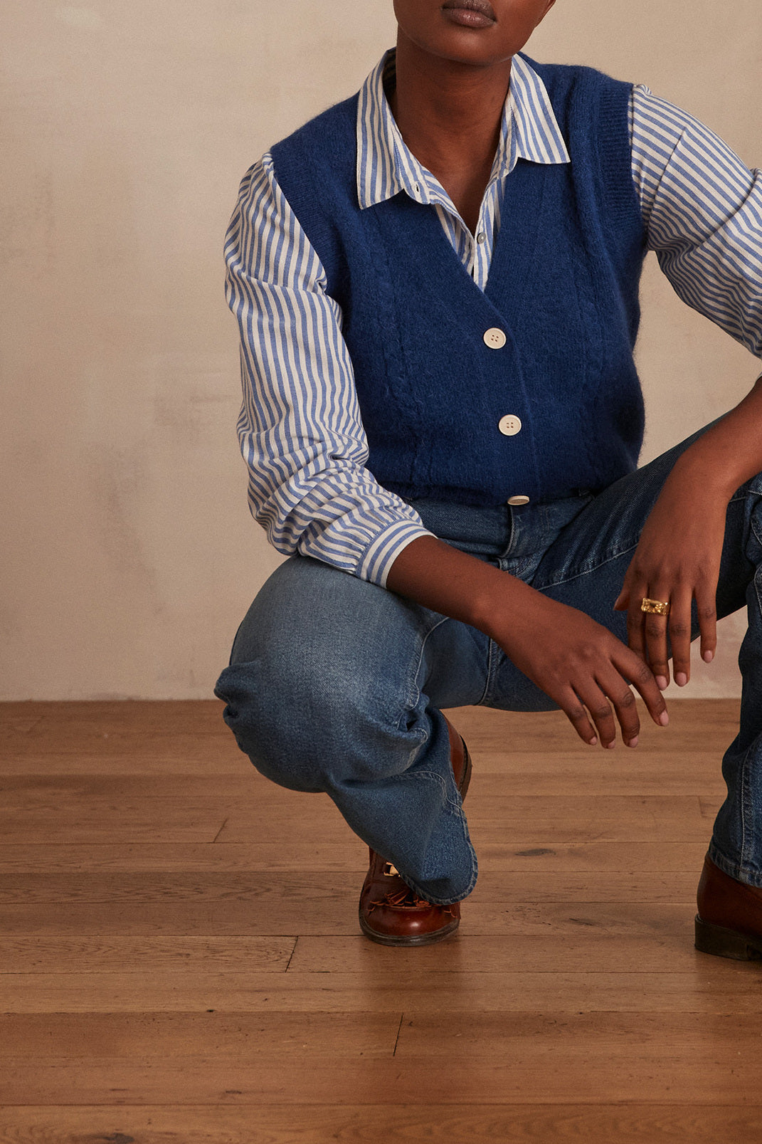 Chemise rayée Cathia Faume - seconde main